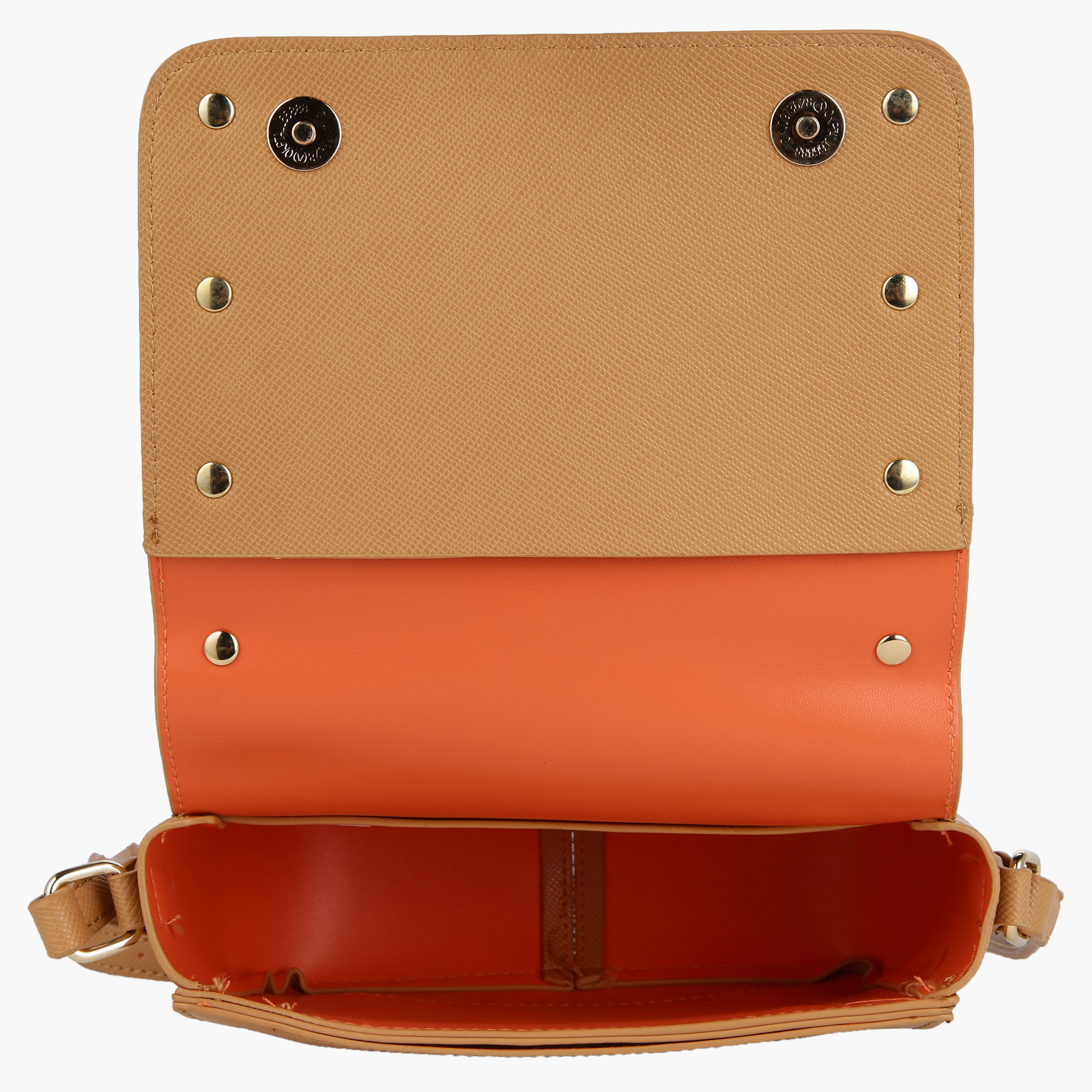 Sasha Textured Satchel Bag with Magnetic Snap Closure-women-bagsandwallets-handbags-image-4