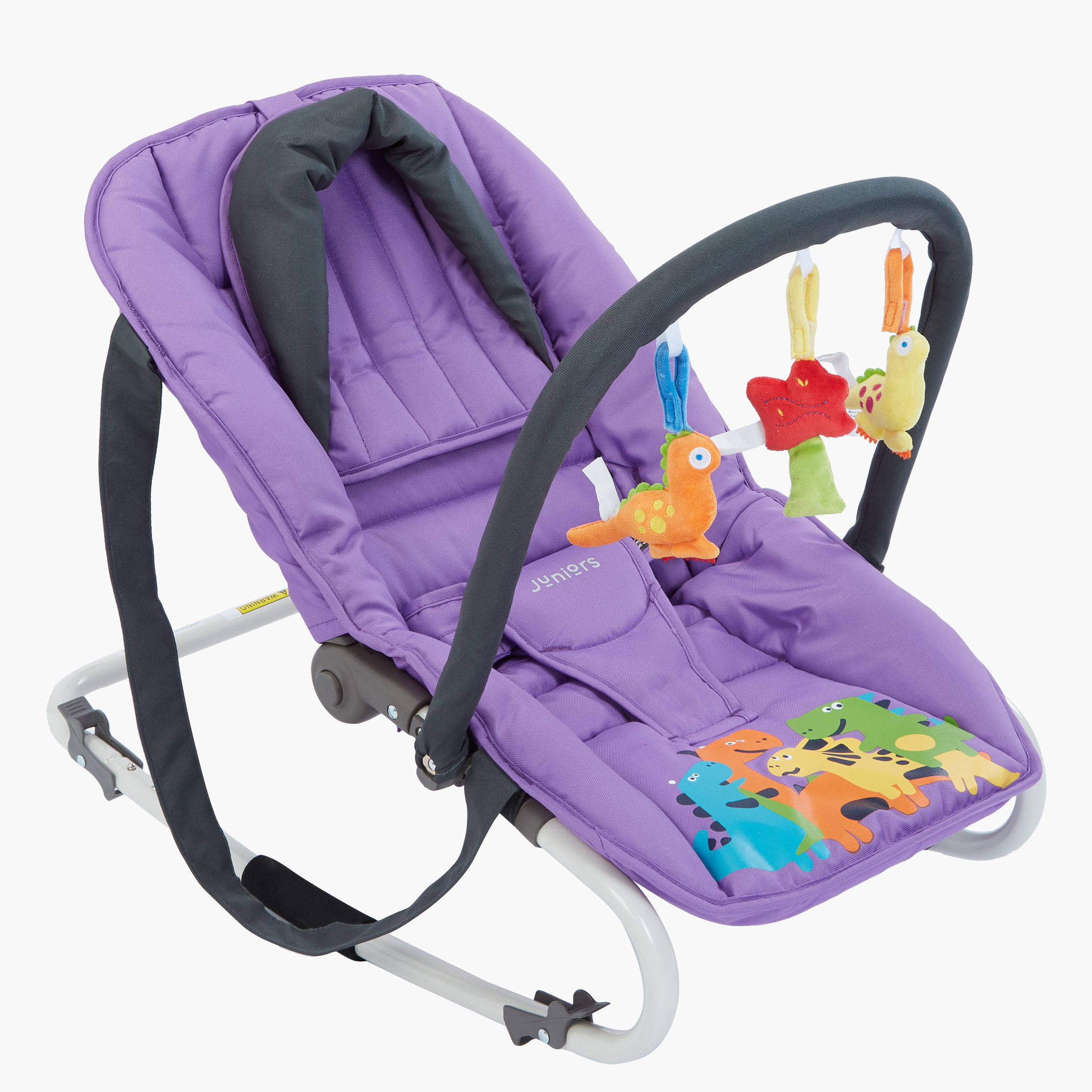 كرسي هزّاز للأطفال بطبعات وألعاب من جونيورز-baby-infantactivity-rockers-image-1
