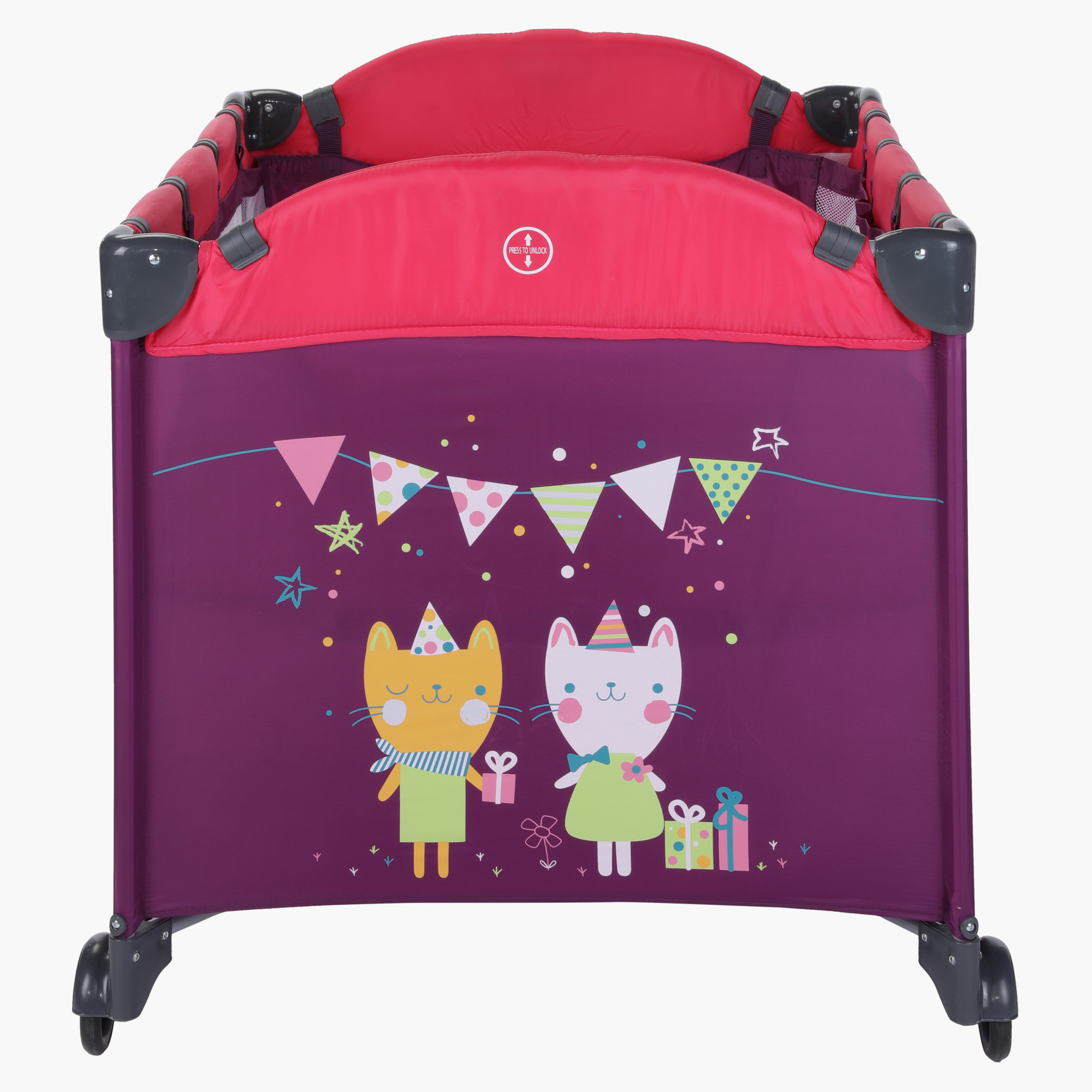 Hello kitty travel cot best sale