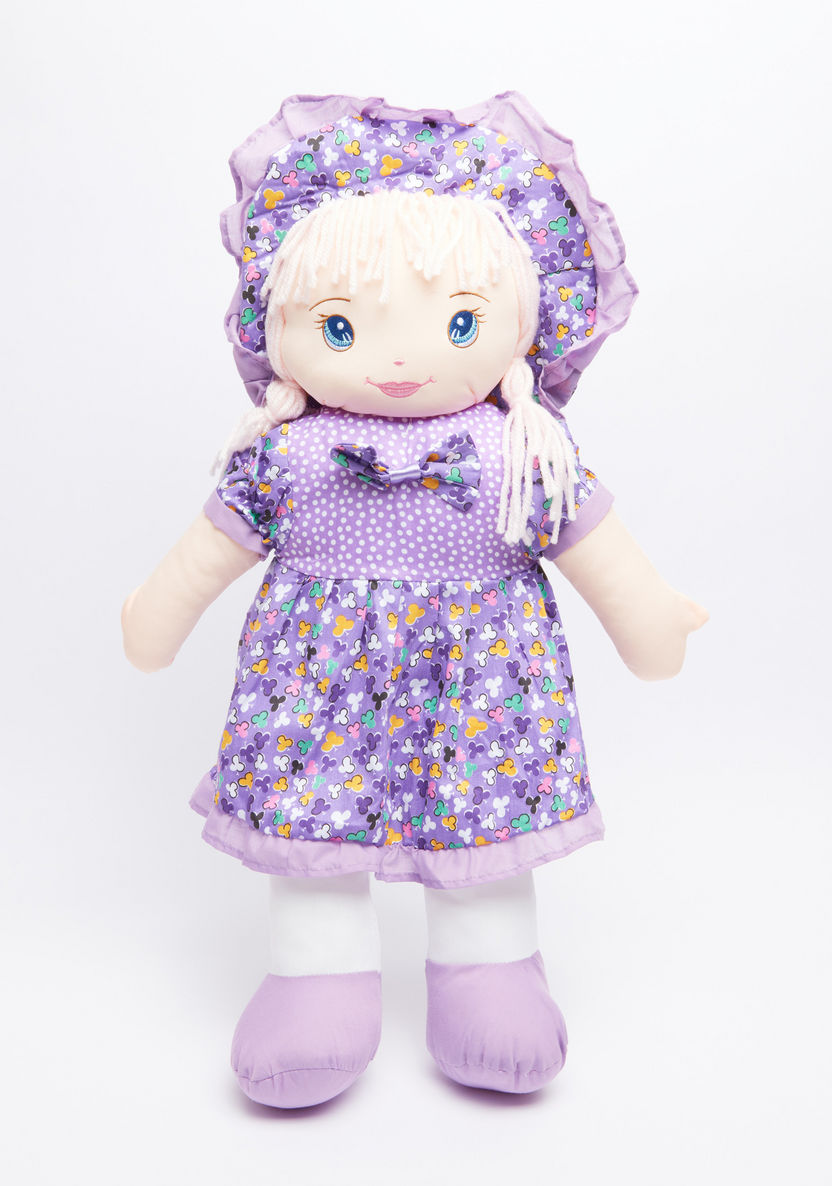 Juniors Floral Dress Rag Doll-Dolls and Playsets-image-0