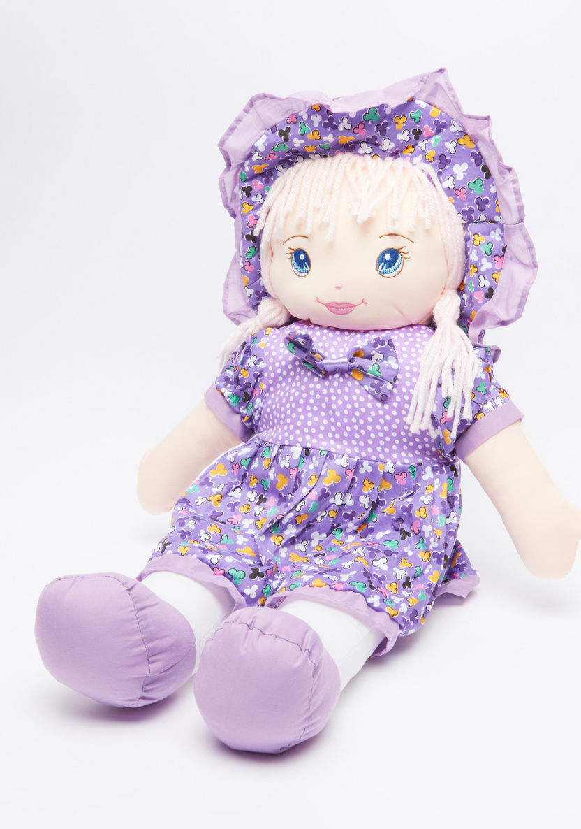 Juniors Floral Dress Rag Doll-Dolls and Playsets-image-1