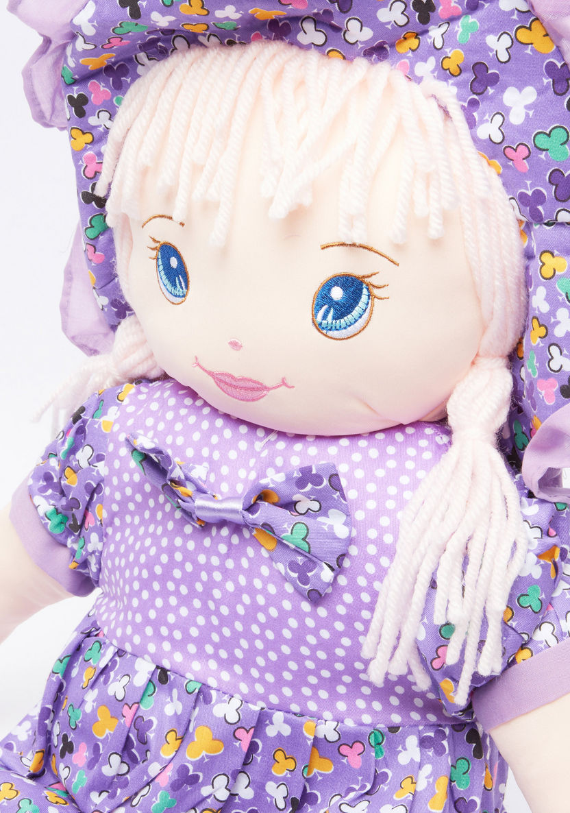 Juniors Floral Dress Rag Doll-Dolls and Playsets-image-2