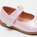 Barefeet Solid Mary Jane Shoes with Hook and Loop Closure-Girl%27s Ballerinas-thumbnail-4