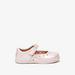 Barefeet Laser Cut Mary Jane Shoes with Hook and Loop Closure-Baby Girl%27s Shoes-thumbnail-0