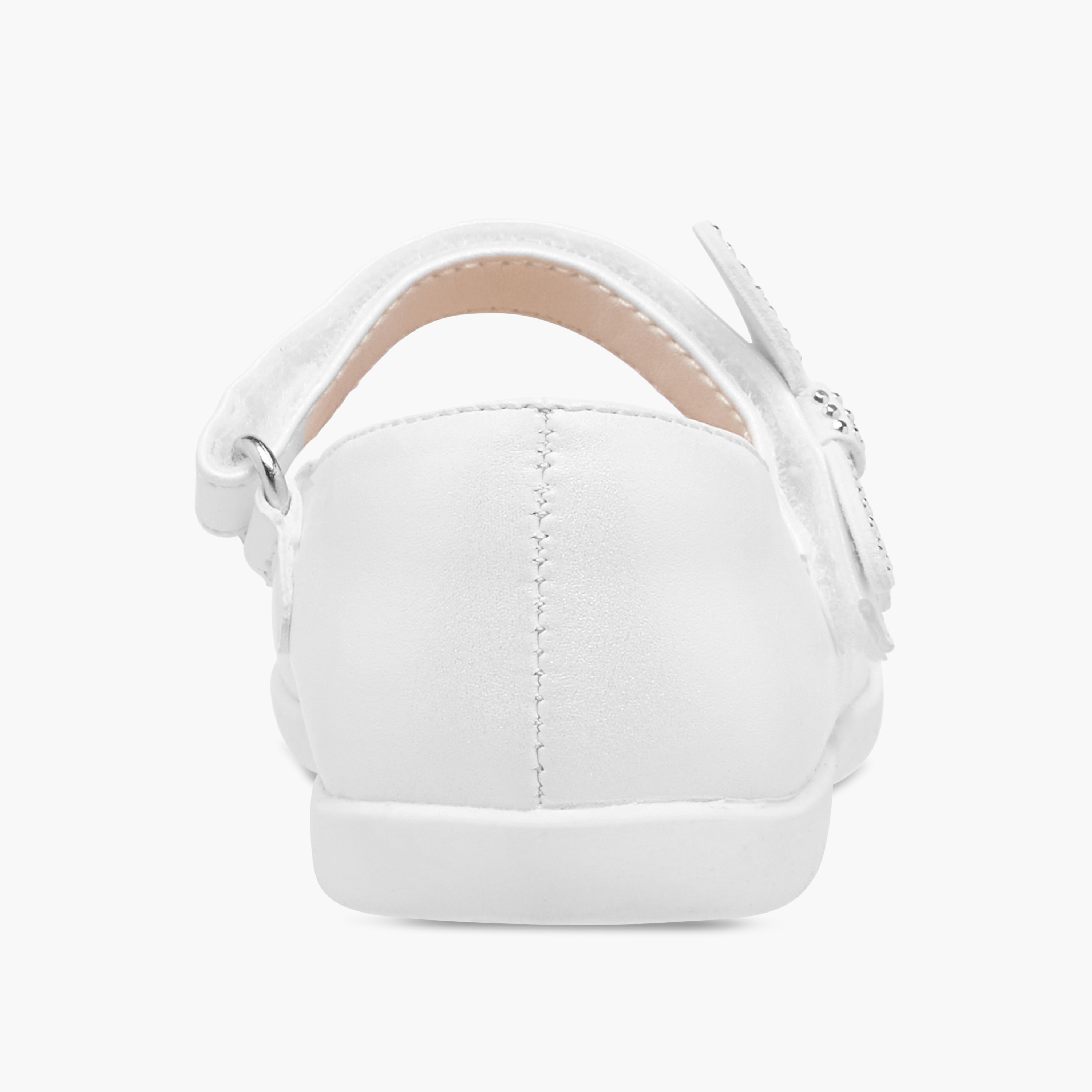 Barefeet Butterfly Accent Mary Jane Shoes with Hook and Loop Closure-girls-shoes-maryjanes-image-5