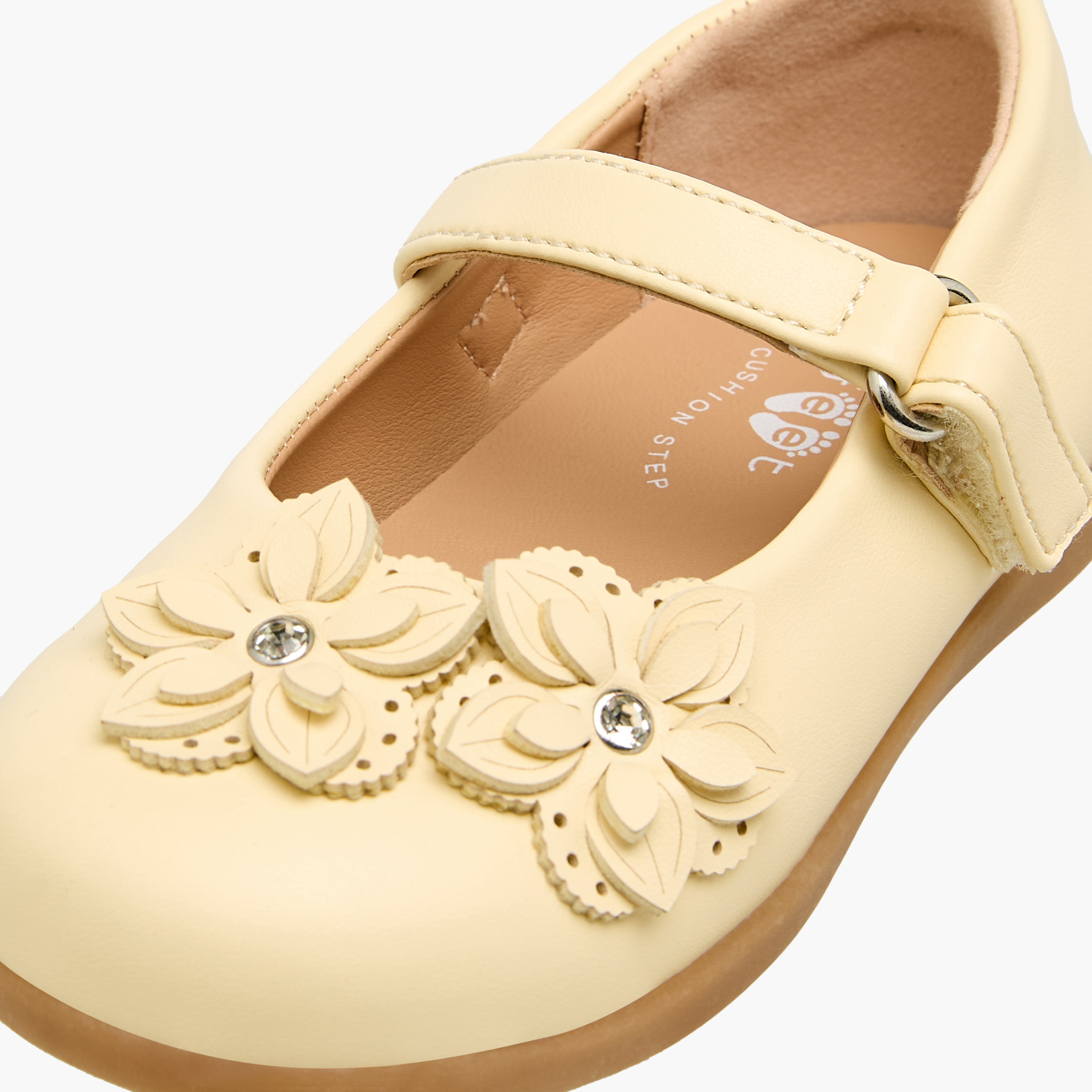 Barefeet Girls Hook & Loop Mary Jane Shoes-girls-shoes-maryjanes-image-6