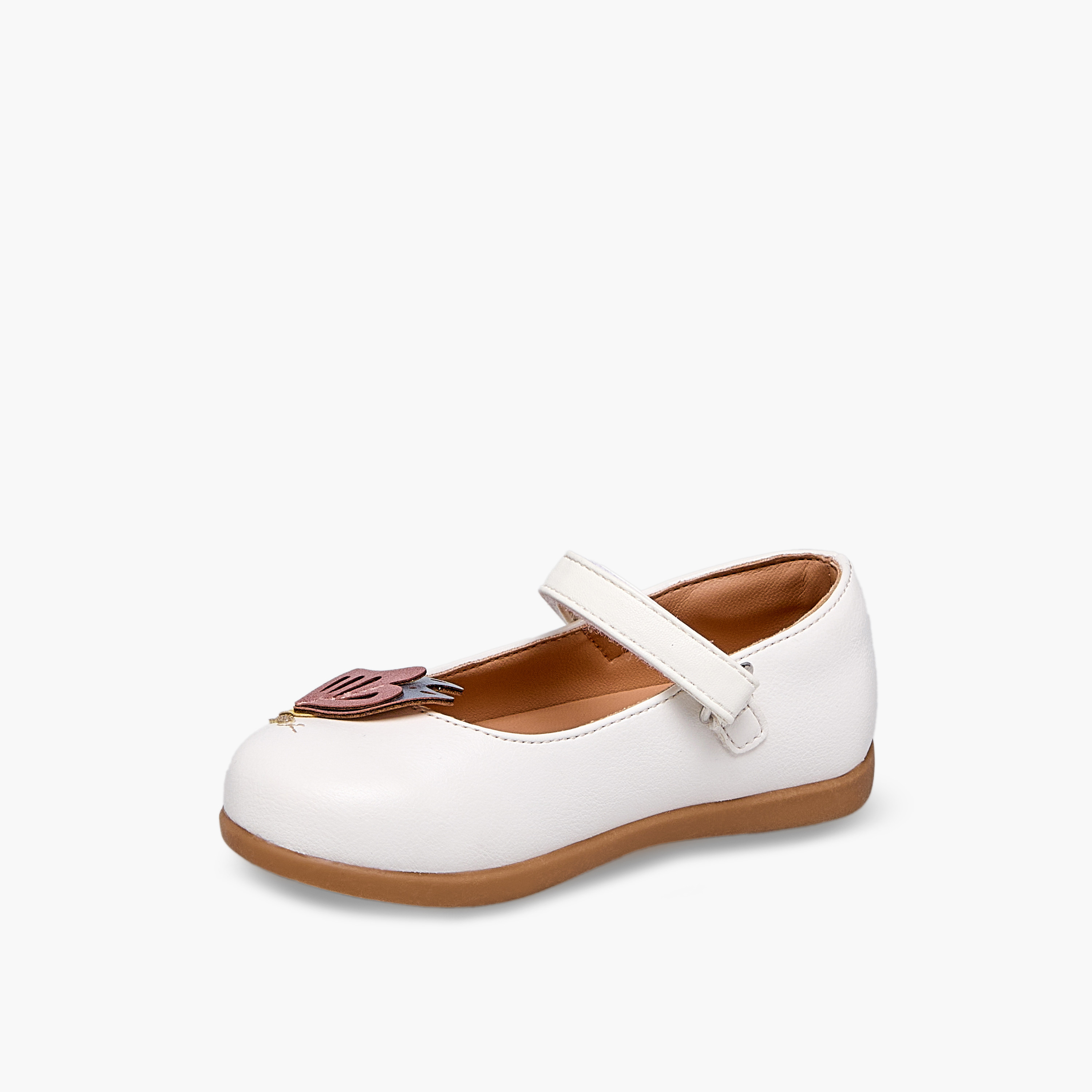 Barefeet Girls Butterfly Embellished Mary Jane Shoes-girls-shoes-maryjanes-image-4
