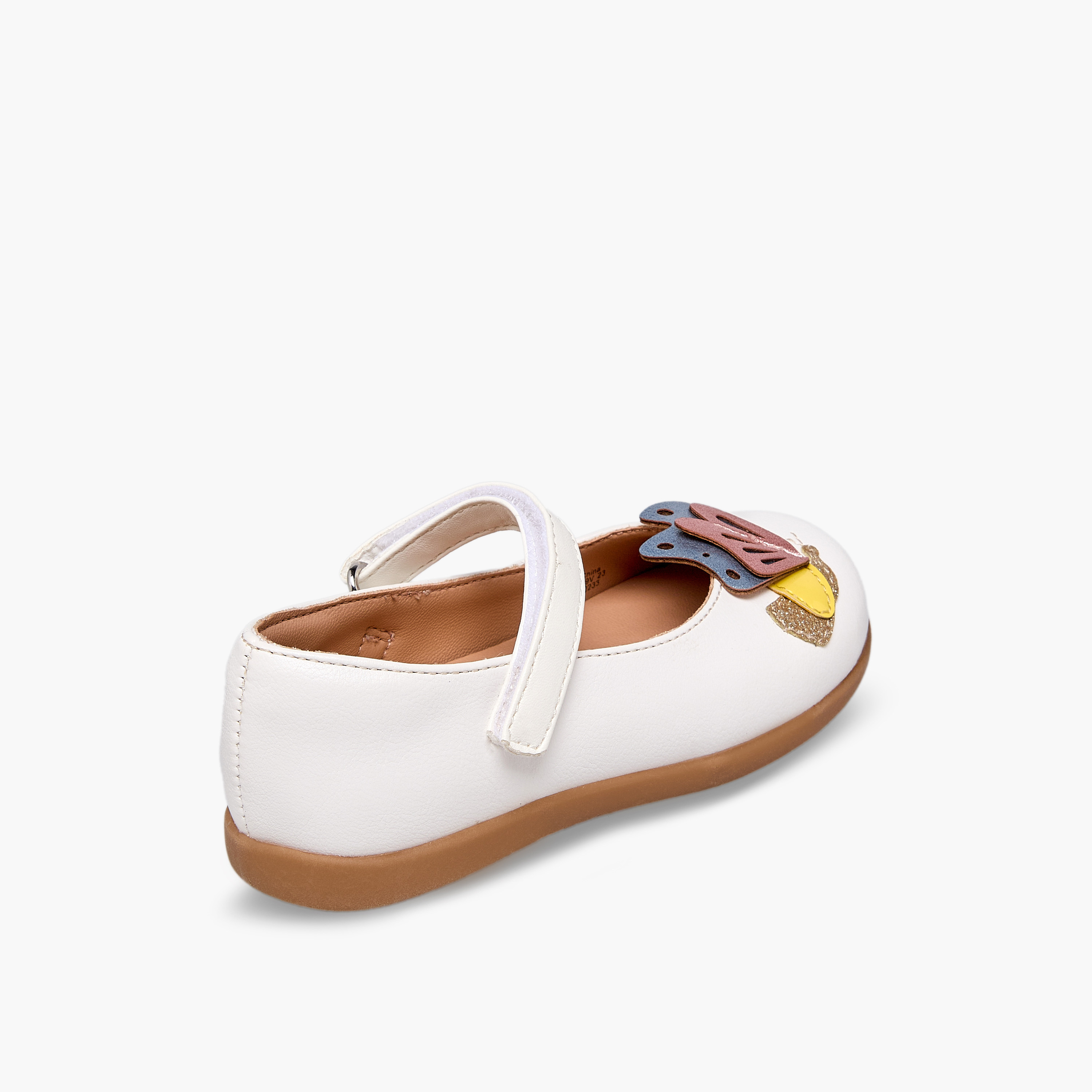 Barefeet Girls Butterfly Embellished Mary Jane Shoes-girls-shoes-maryjanes-image-6