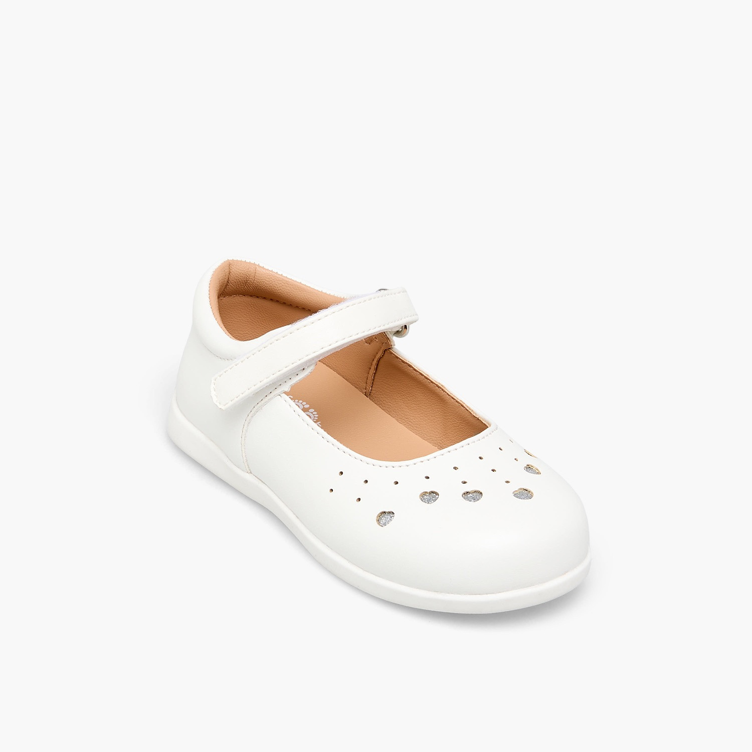 Barefeet Girls Hook & Loop Mary Jane Shoes-girls-shoes-maryjanes-image-2