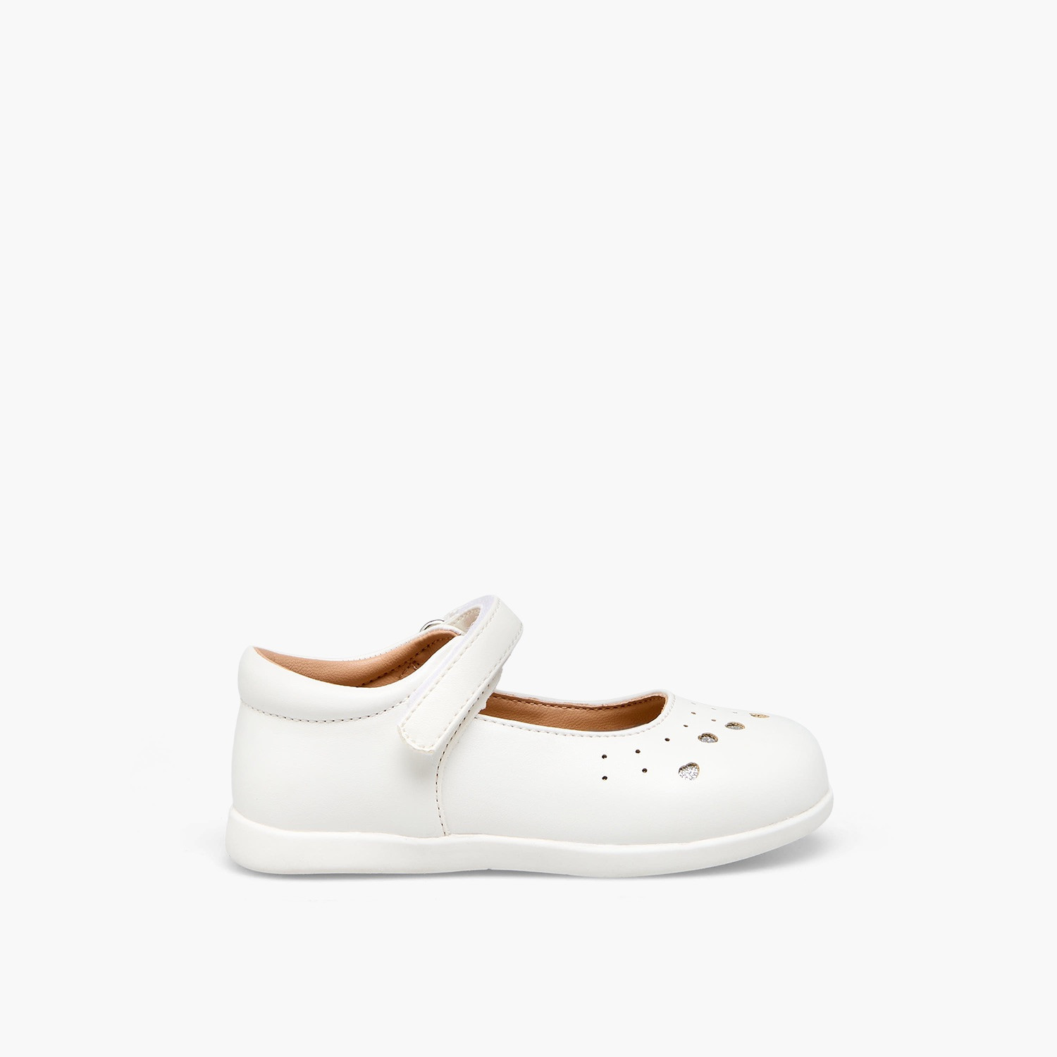 Barefeet Girls Hook & Loop Mary Jane Shoes-girls-shoes-maryjanes-image-3