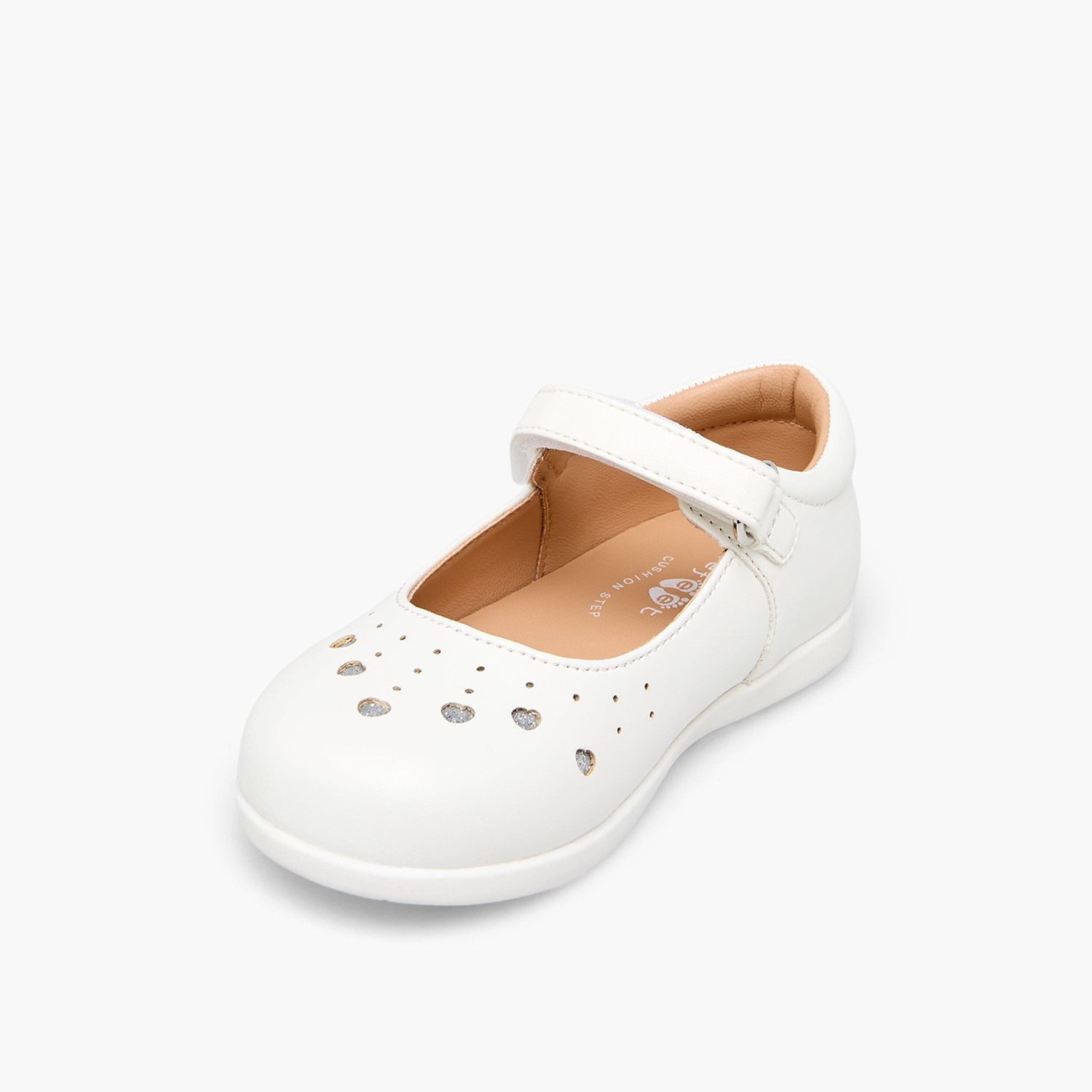 Barefeet Girls Hook & Loop Mary Jane Shoes-girls-shoes-maryjanes-image-4