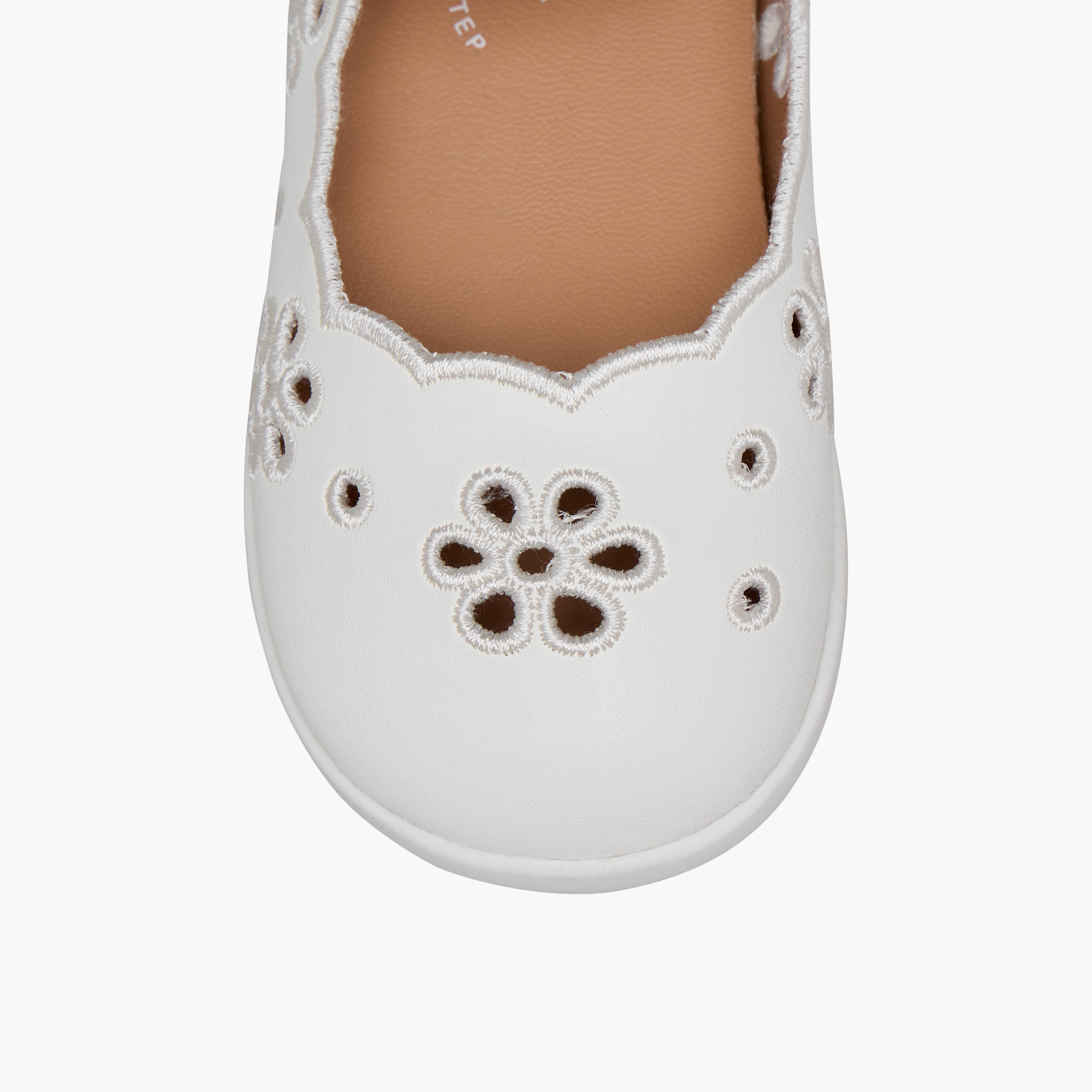 Barefeet Girls Floral Cutout Mary Jane Shoes-girls-shoes-maryjanes-image-4