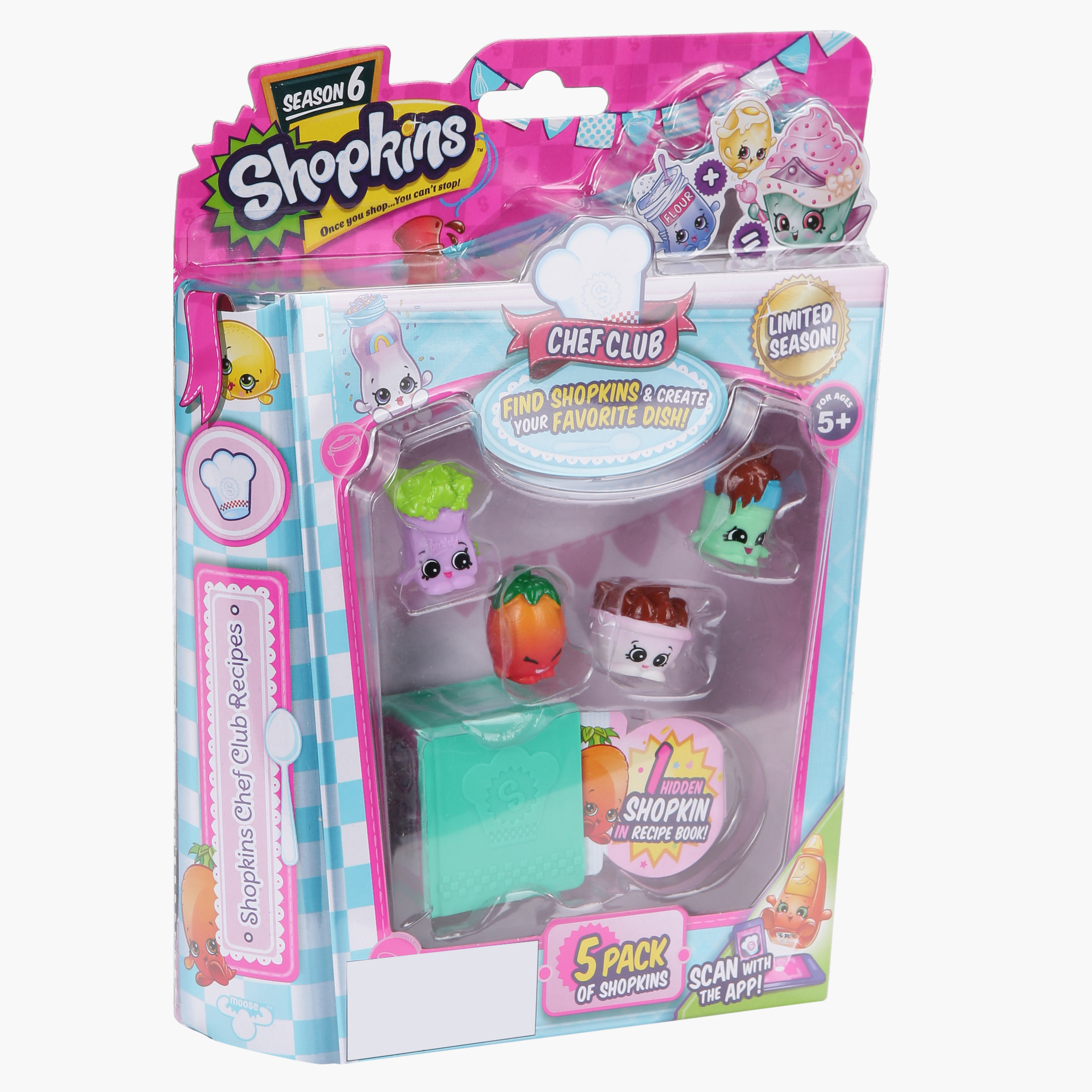مجموعة الدمية شيف كلوب من خمس قطع من شوبكينز-toys-noveltyandcollectibles-noveltytoys-image-2