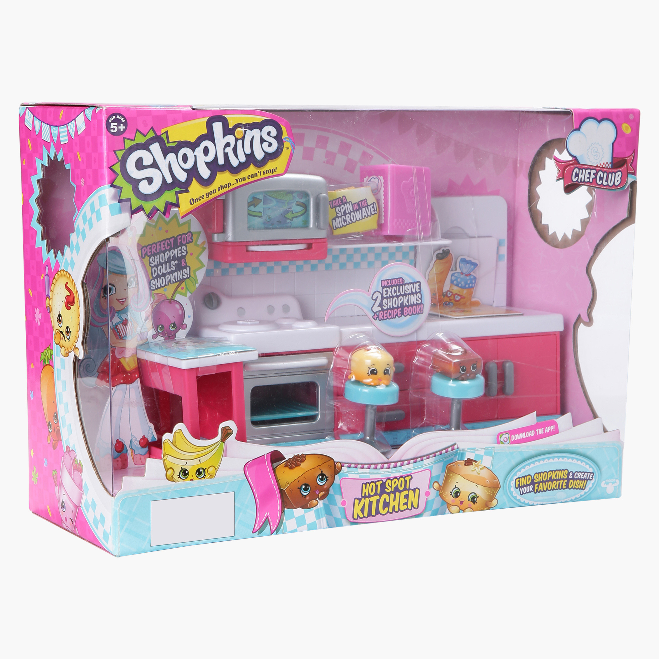 طقم لعب مطبخ شيف كلوب من شوبكينز-toys-dollsandplaysets-dollplaysets-image-3