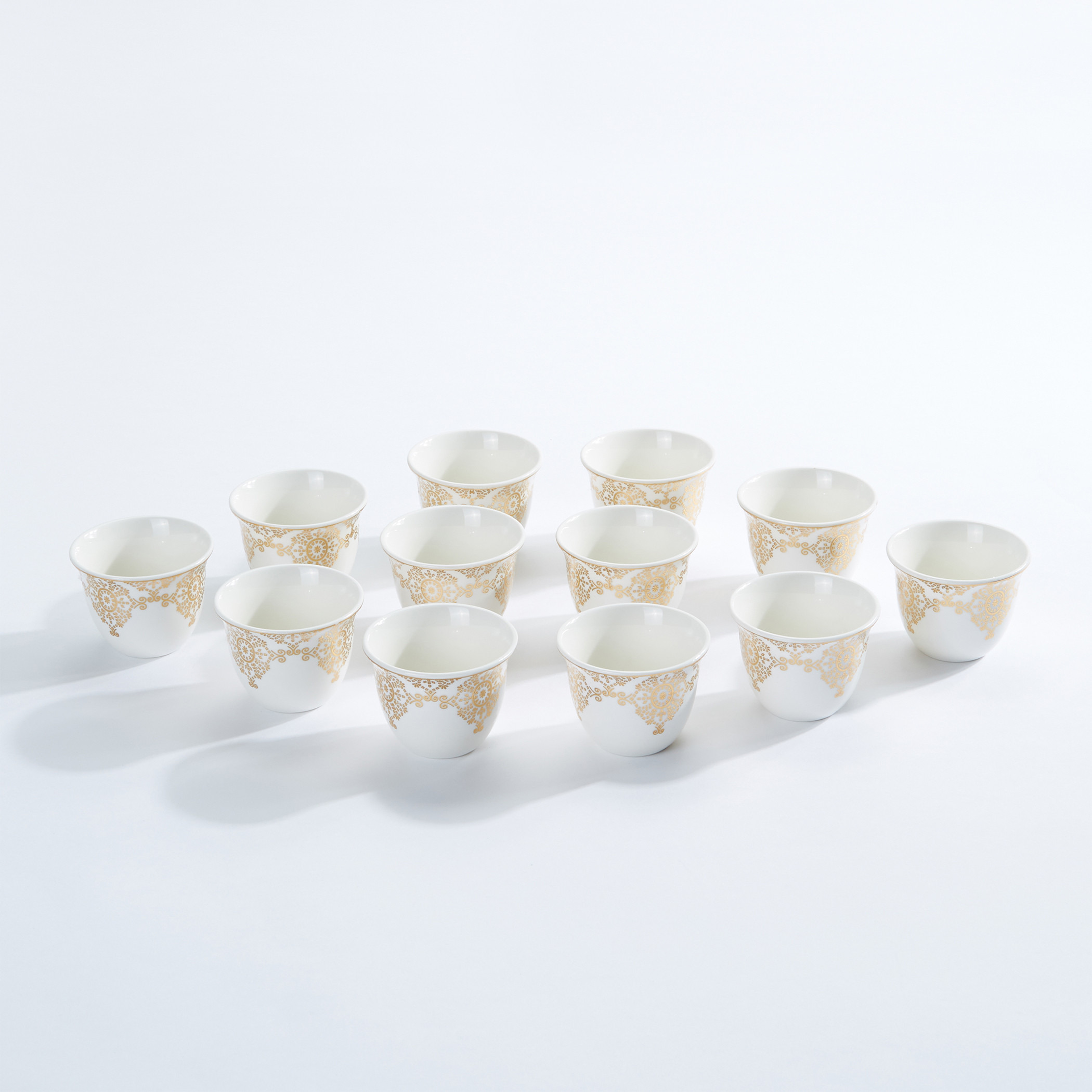 طقم فناجين قهوة بطبعات من 12 قطع-household-dining-glassware-drinkingglasses-image-2