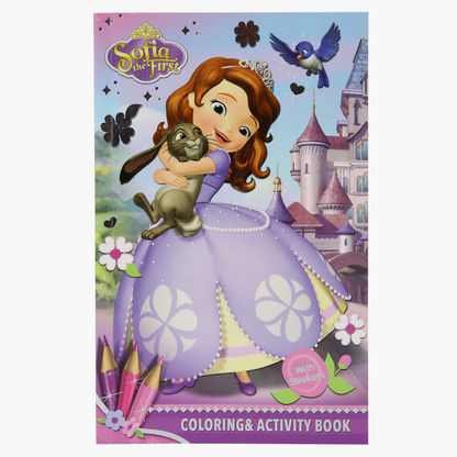 Shop Sofia The First Colouring and Activity Book Online | Mothercare Bahrain