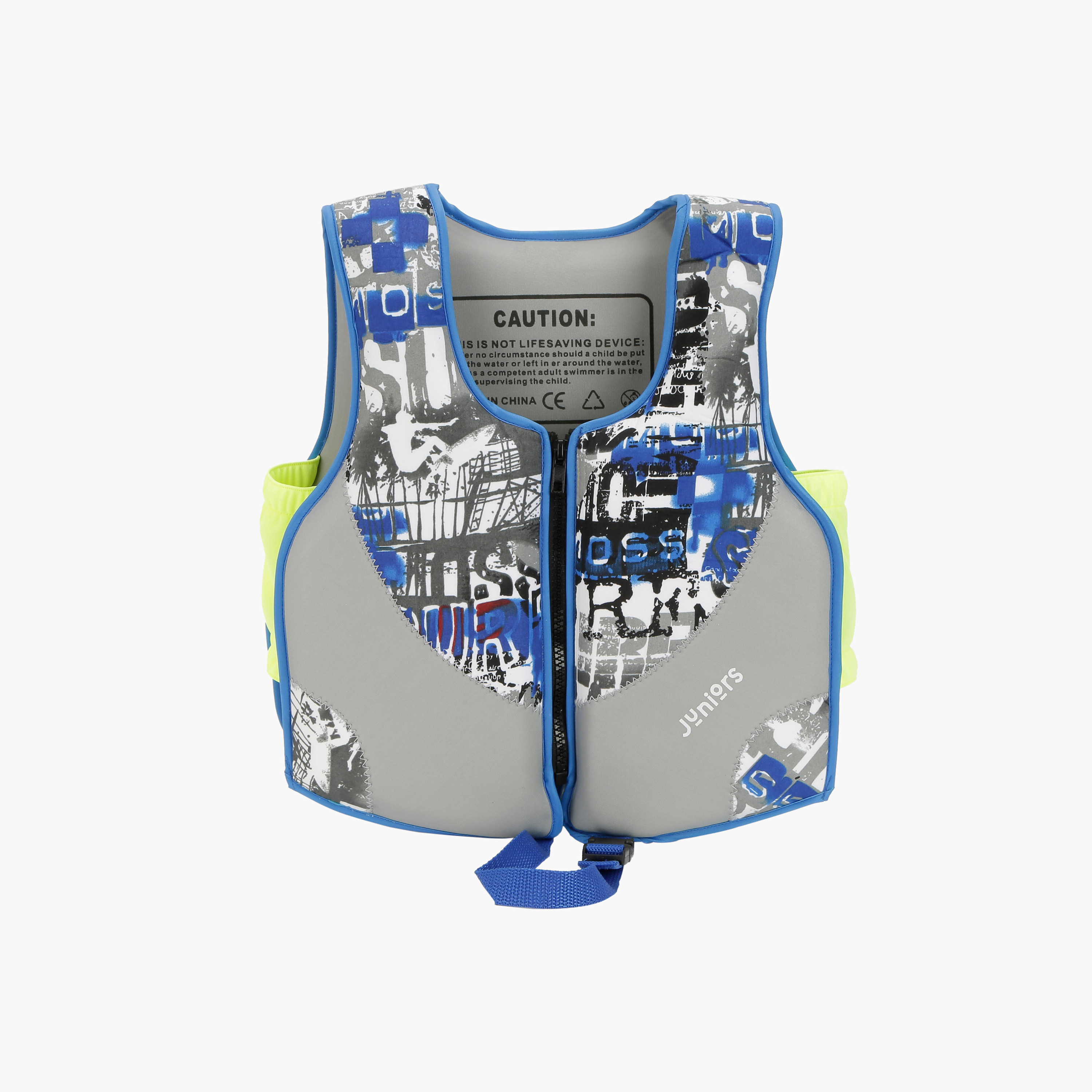 Juniors Printed Life Vest-boys-clothing-swimwear-image-1