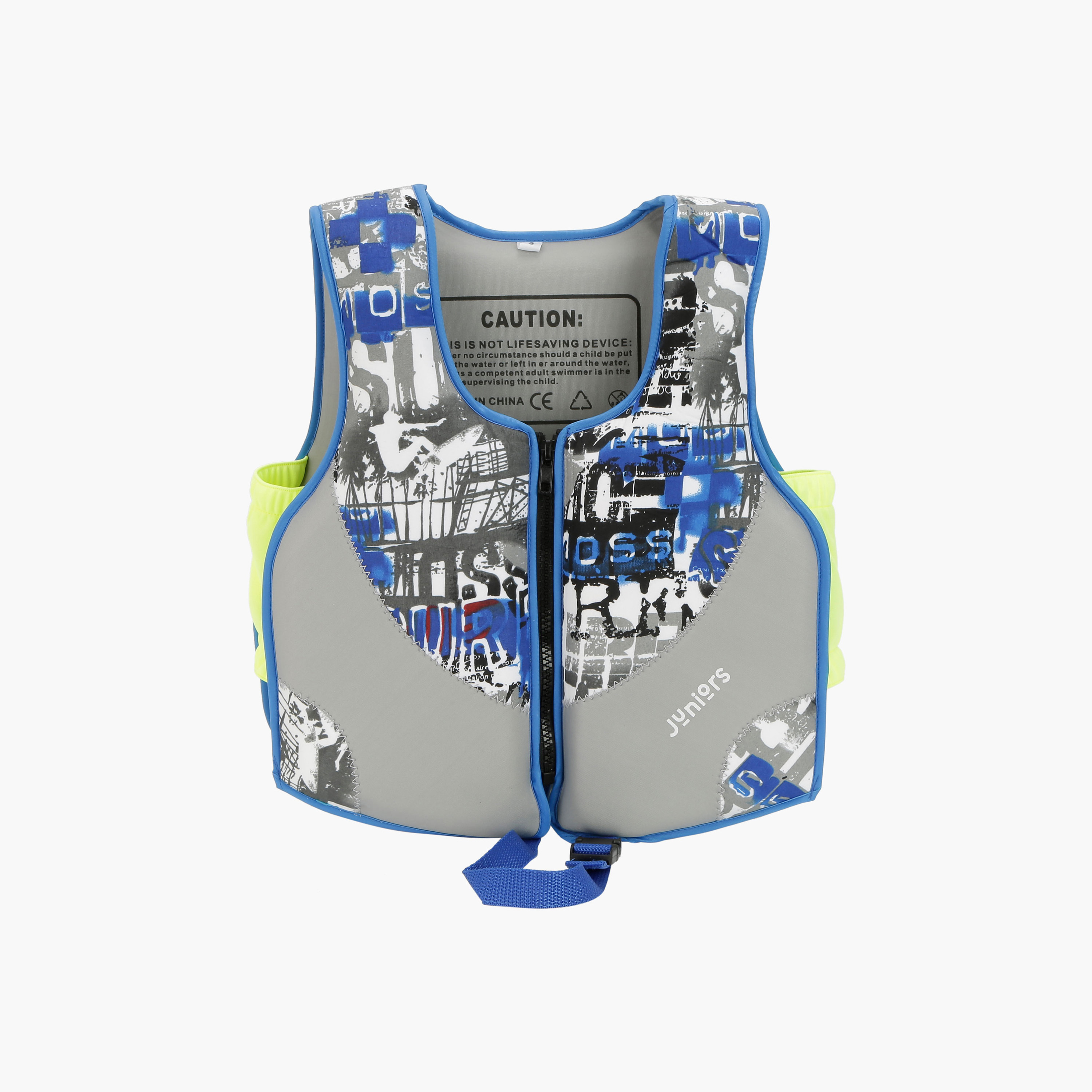 Juniors Printed Life Vest-boys-clothing-swimwear-image-1