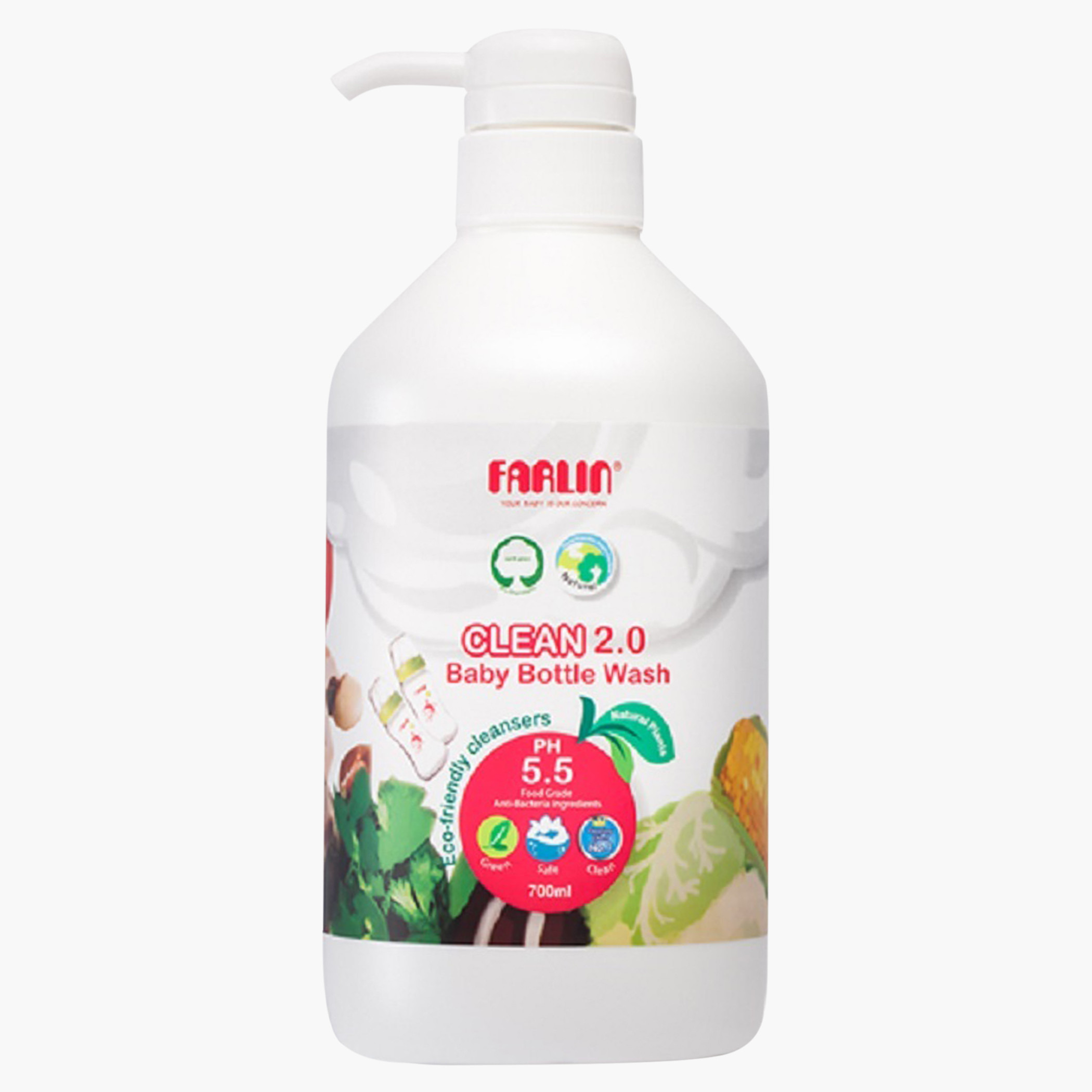 FARLIN Clean 2.0 Baby Bottle Wash - 700 ml-baby-feeding-cleaningliquids-image-1