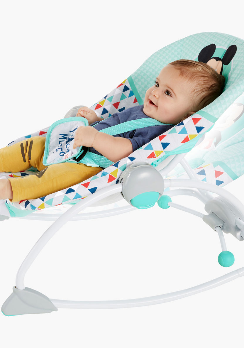Mickey Mouse Printed Adjustable Rocker-Infant Activity-image-10