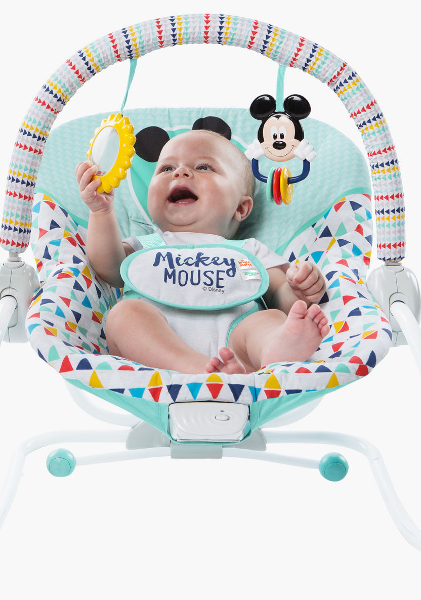 Mickey Mouse Printed Adjustable Rocker-Infant Activity-image-1
