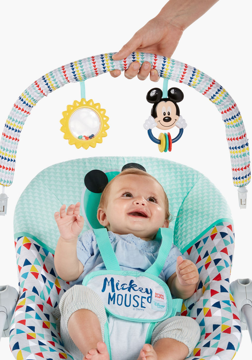 Mickey Mouse Printed Adjustable Rocker-Infant Activity-image-6