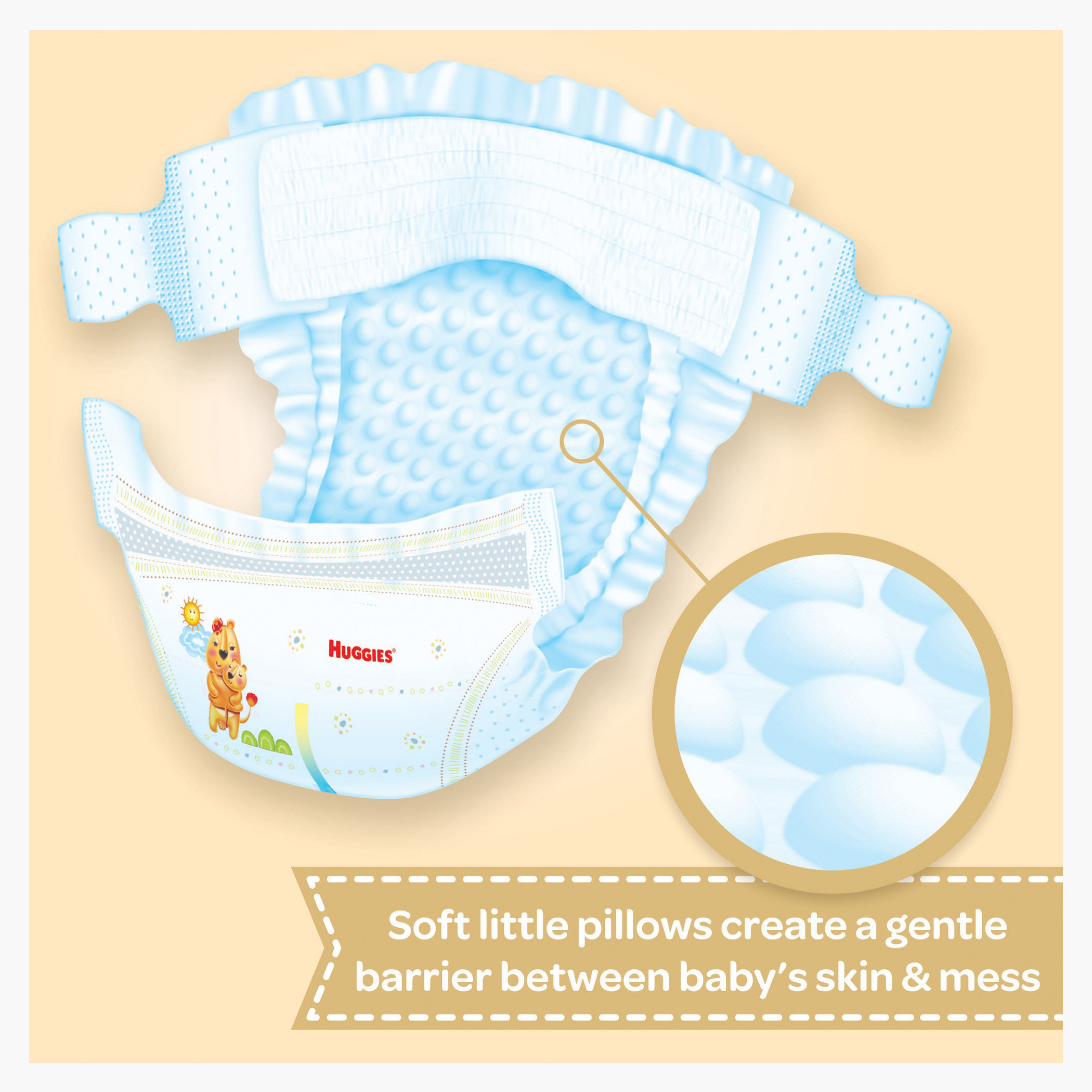 حفّاضات بوم من هوجيس عبوة 21 حفّاضة صغيرة - 4-6 كجم-baby-diapering-diapers-image-8