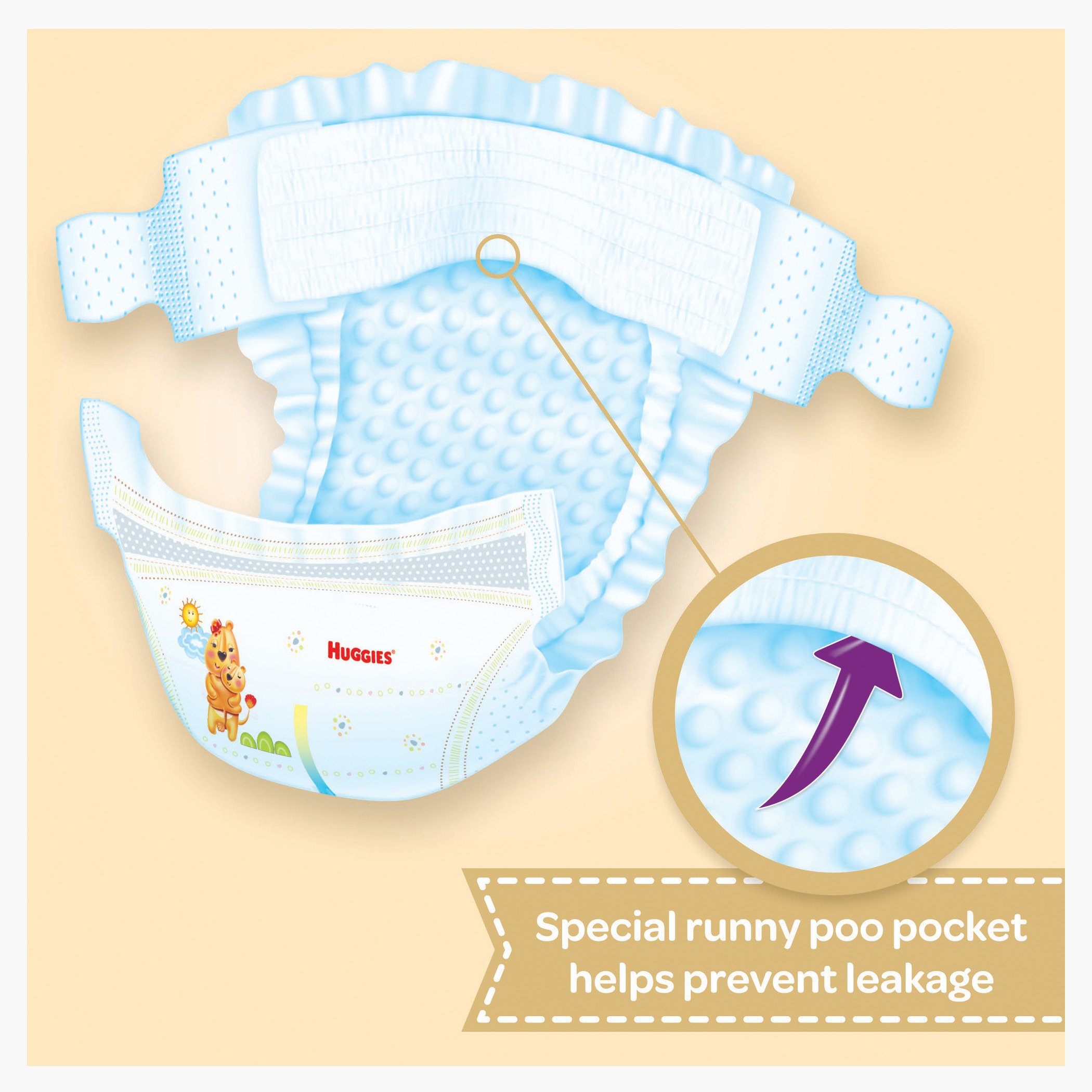 Huggies New Born 64-Diapers Jumbo Pack - 4 to 6 kgs-baby-diapering-diapers-image-5