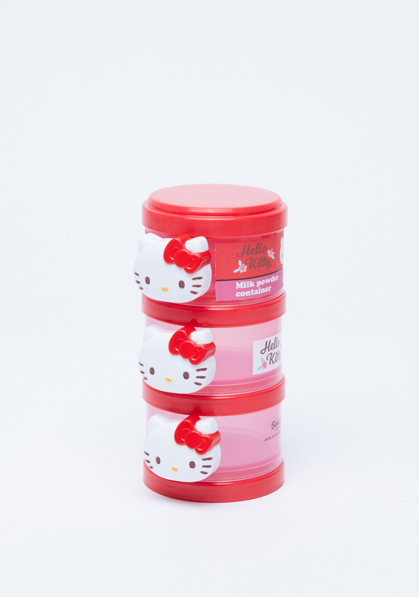 Hello Kitty Printed Stacking Milk Powder Container - Set of 3-Accessories-image-0