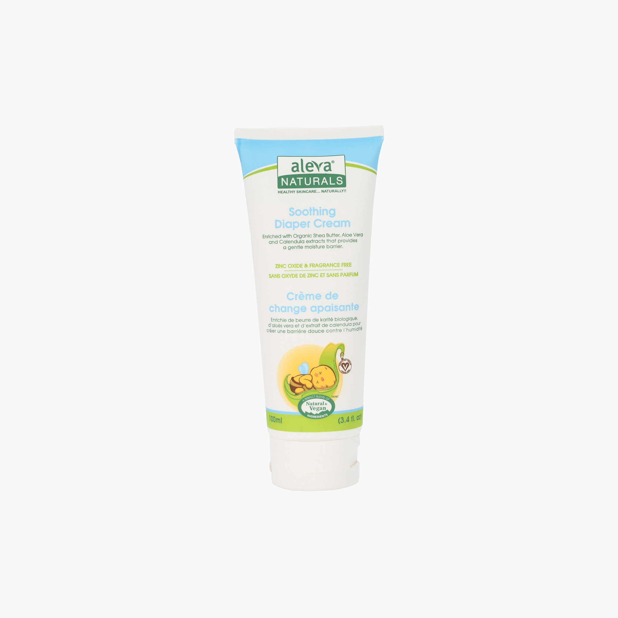 Aleva Naturals Soothing Diaper Cream - 100 ml-baby-bathandcare-rashcreams-image-1