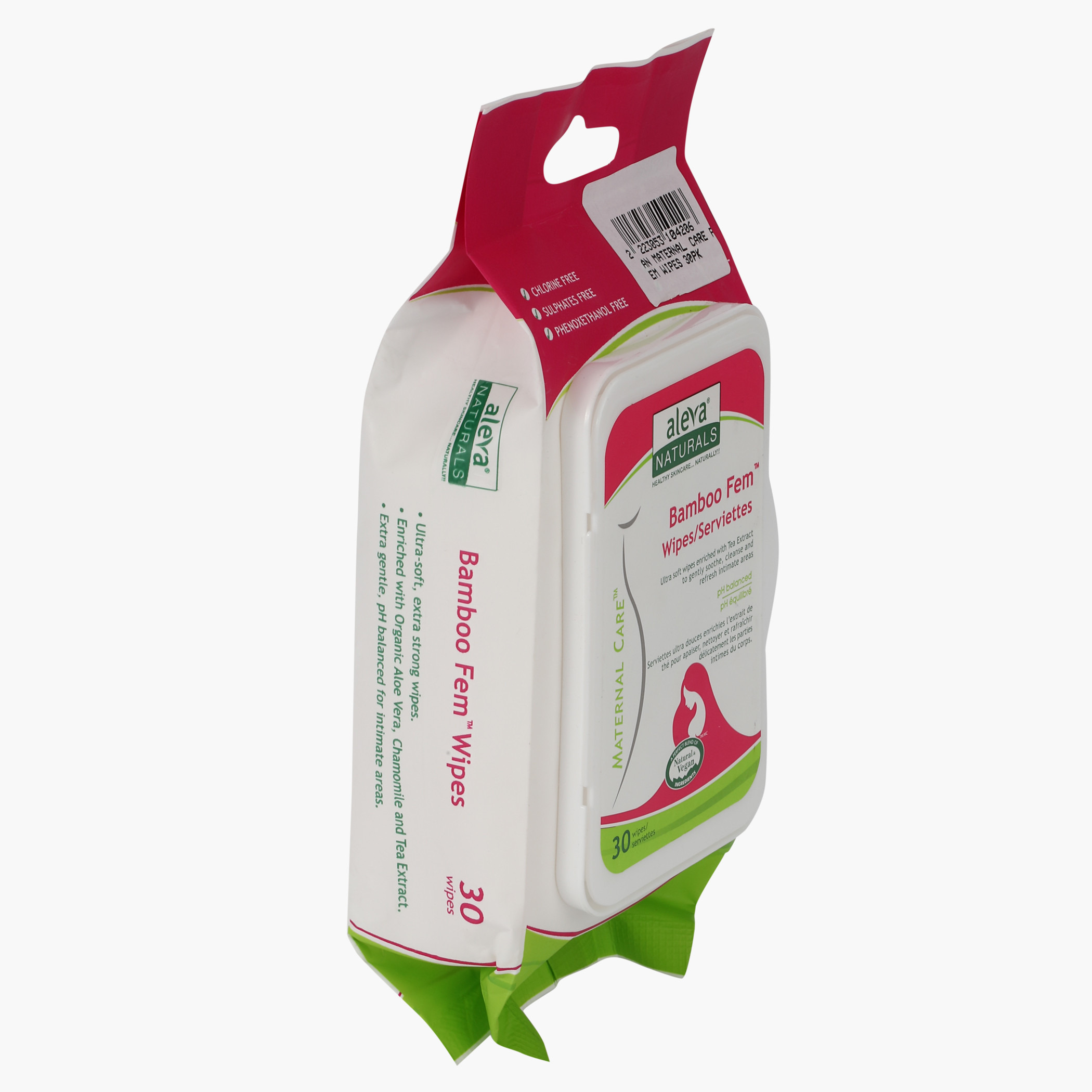 Aleva Naturals Bamboo Fem Wipes - Set of 30-promo_babyshop_exclude_voucher-image-2