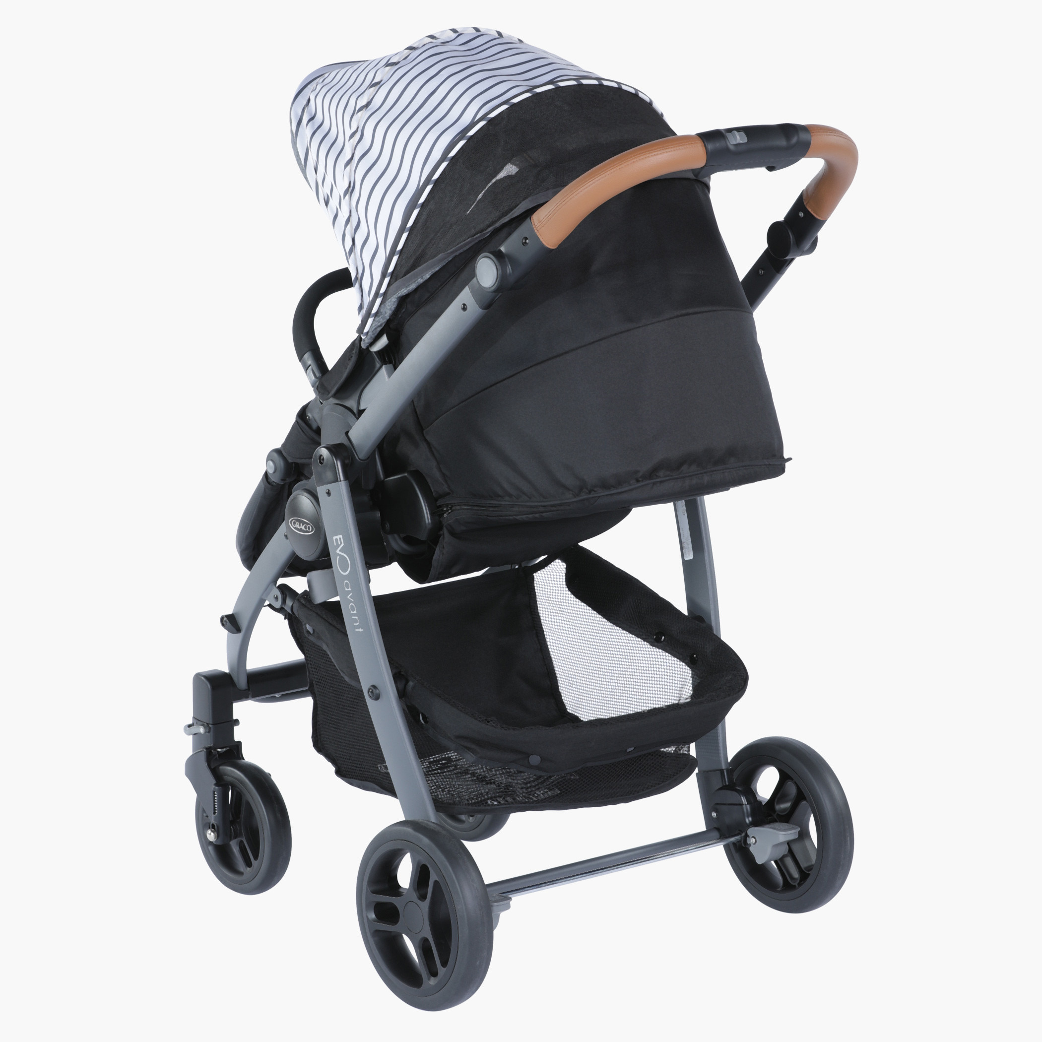 Graco striped stroller best sale