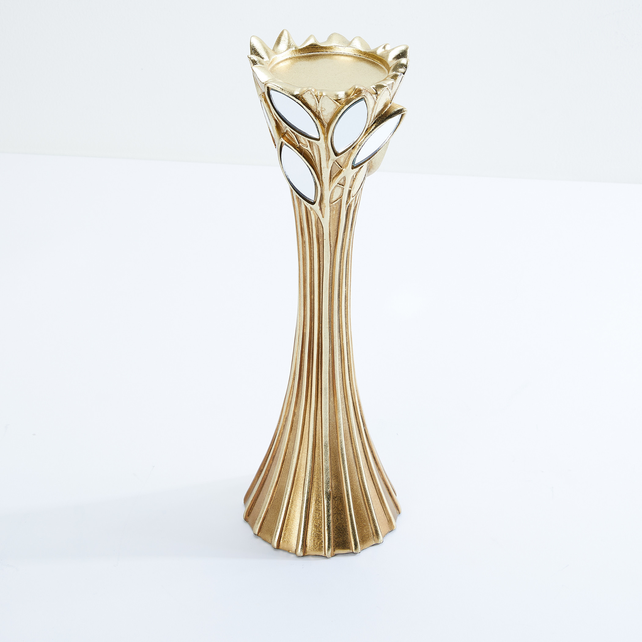 Mirrored Pillar Candle Holder-household-decor-candleholdersandlanterns-image-2