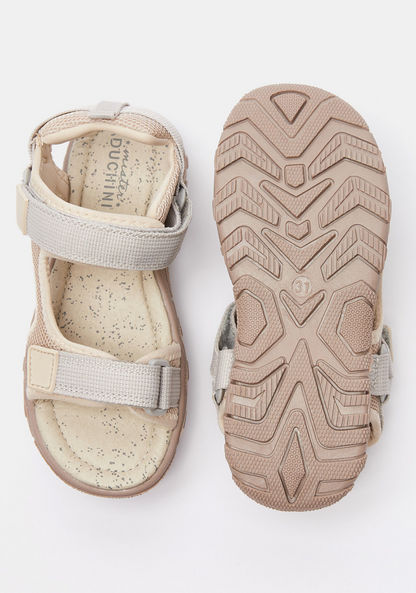 Mister Duchini Textured Floaters with Hook and Loop Closure-Boy%27s Sandals-image-4