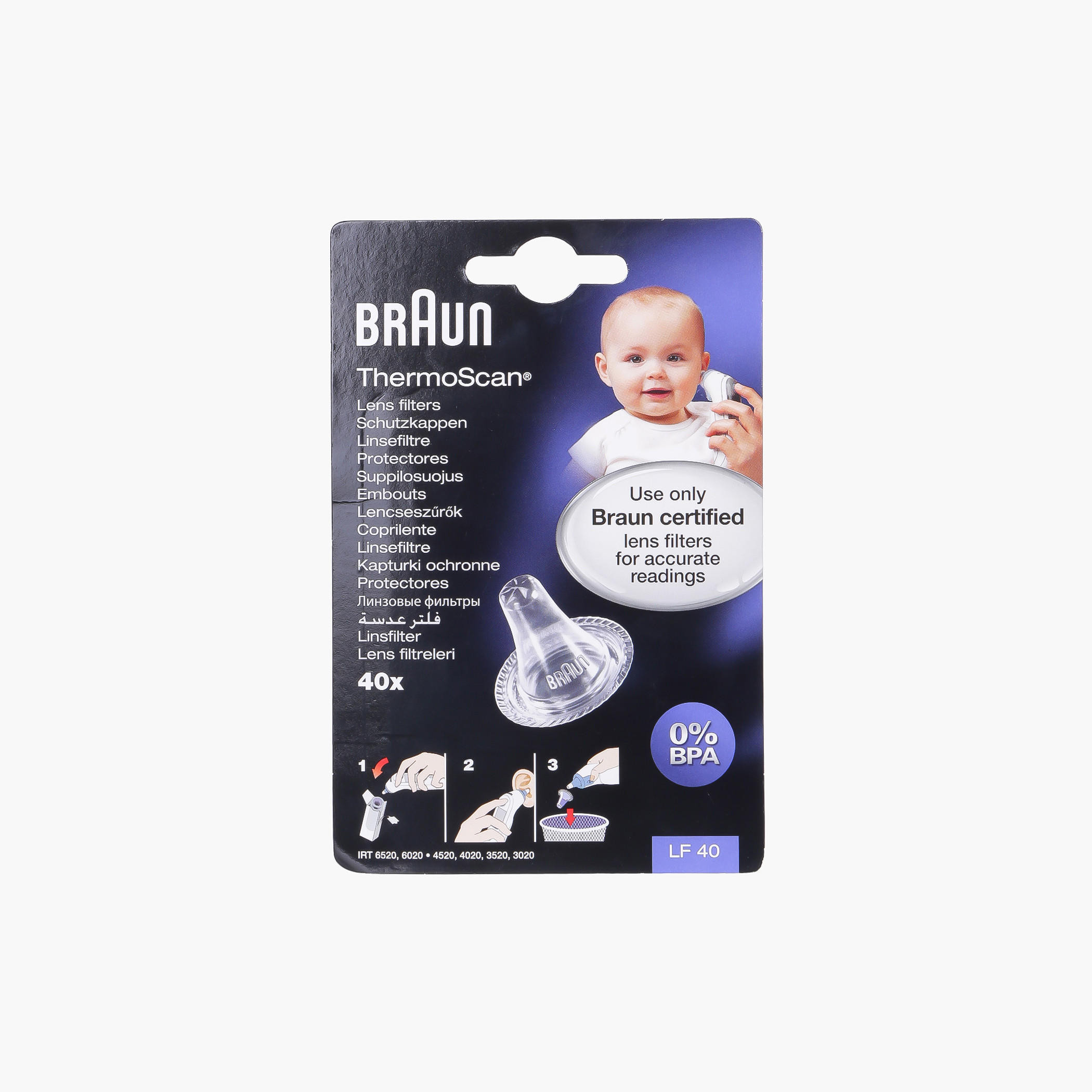 أغطية للاستخدام الواحد لميزان الحرارة من براون-baby-healthandsafety-thermometersandaspirators-image-1