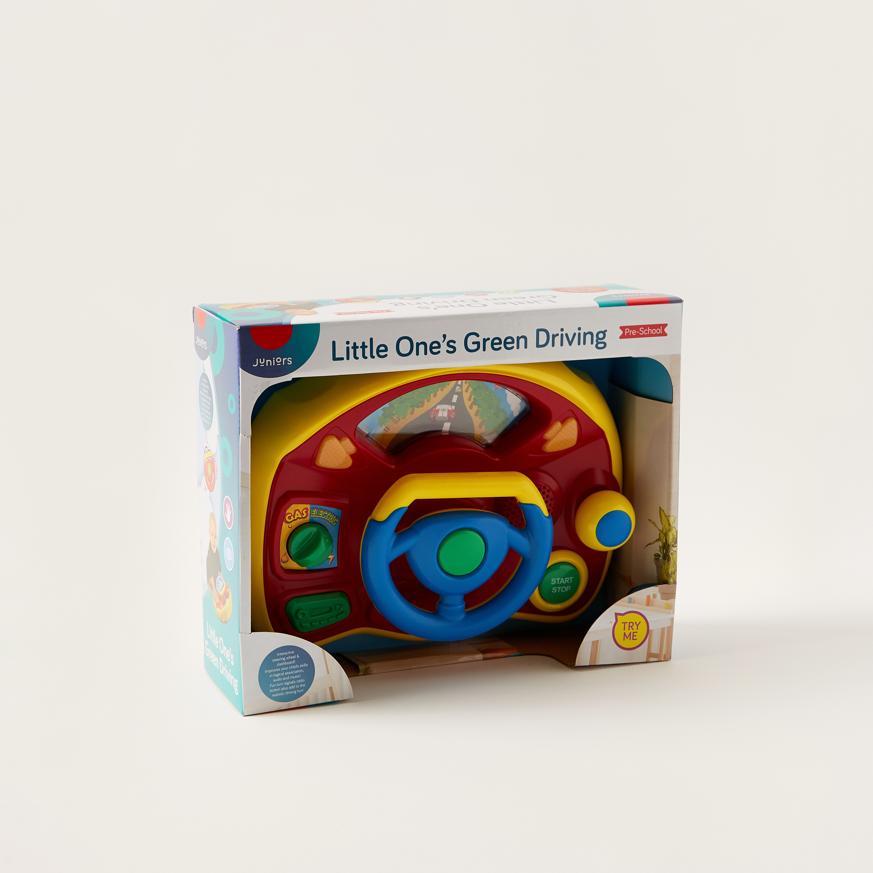 Juniors Green Driving Interactive Dashboard Toy-toys-babyandtoddlertoys-learningtoys-image-5