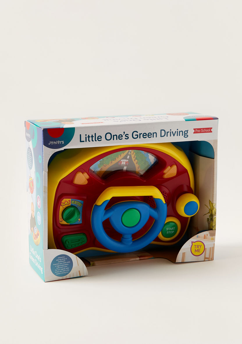 Juniors Green Driving Interactive Dashboard Toy-Baby and Preschool-image-4