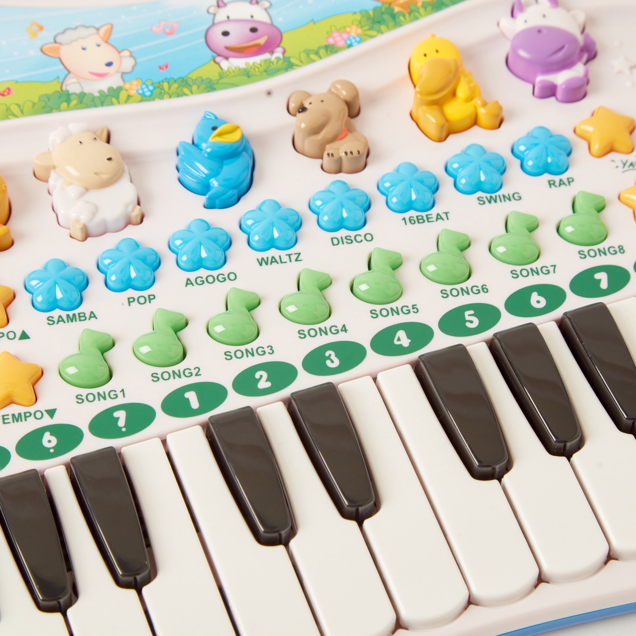 Juniors Music Friends Keyboard Toy-toys-babyandtoddlertoys-lightsandmusicaltoys-image-2