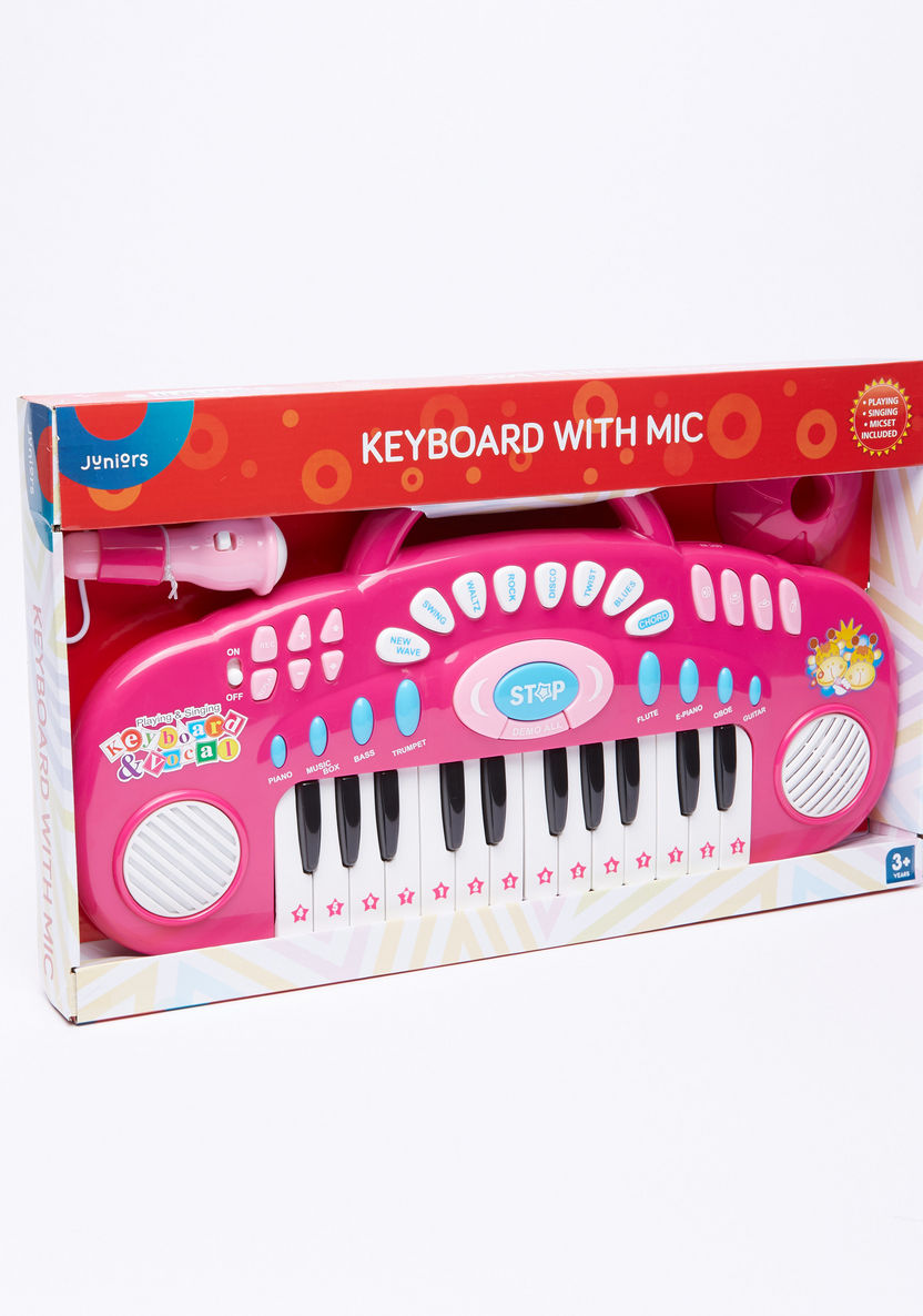 Juniors Musical Keyboard with Mic-Baby and Preschool-image-7