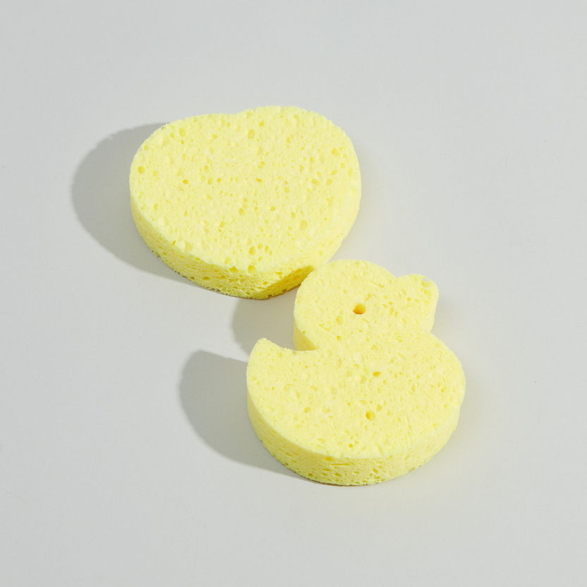 Juniors Textured Bath Sponge - Set of 2-Bathtubs and Accessories-image-0
