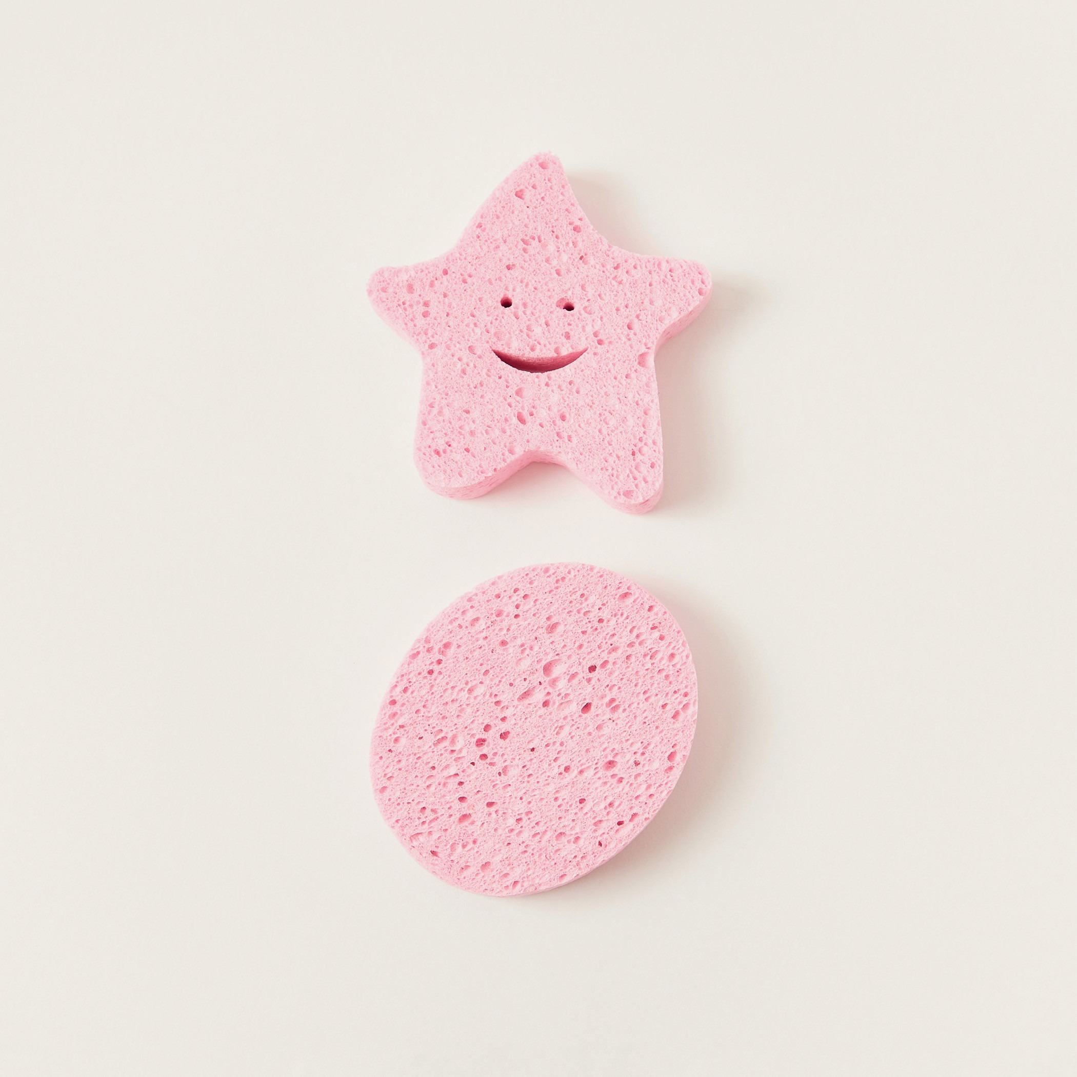 Juniors Textured Bath Sponge - Set of 2-baby-bathandcare-bathtubs-image-1