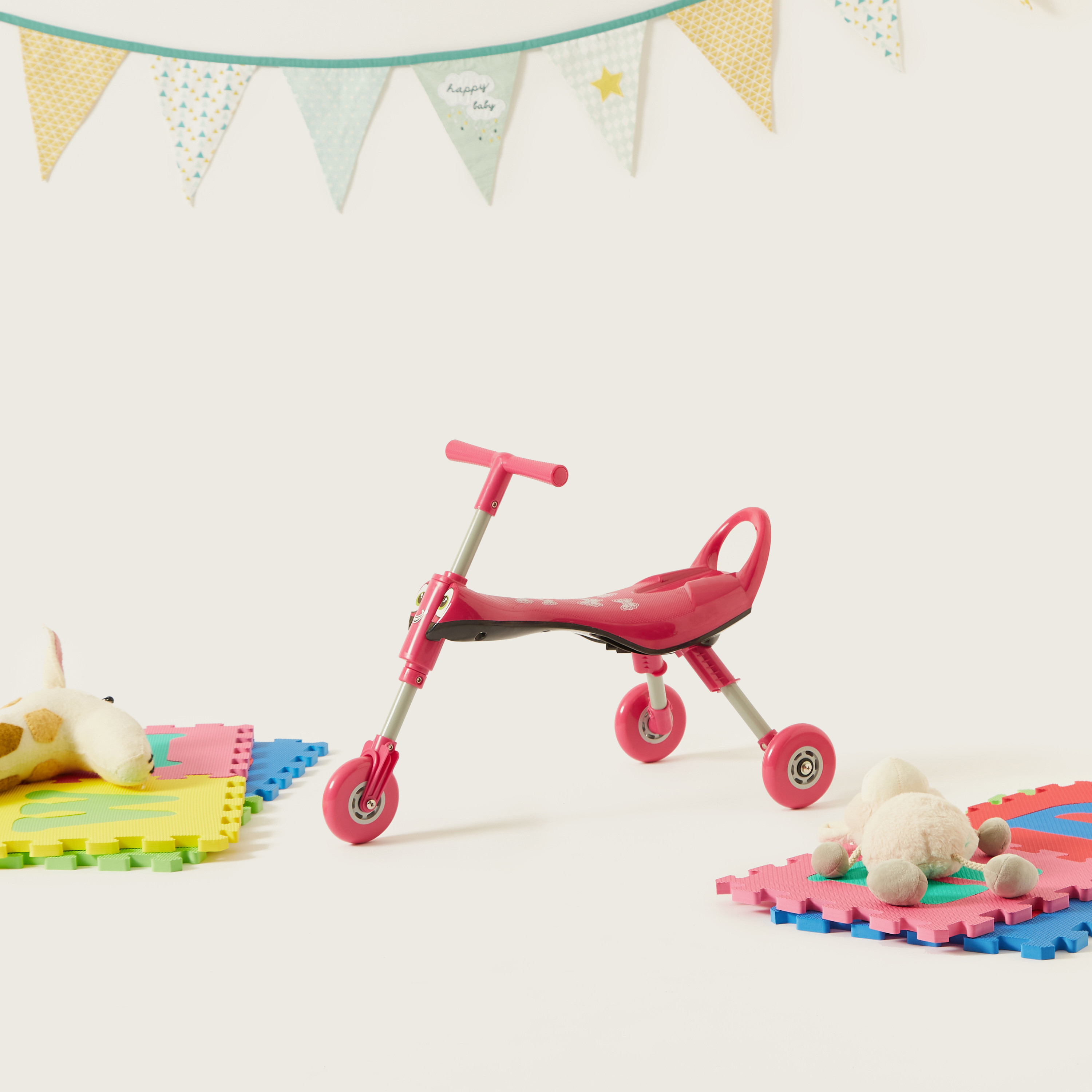 Folding trike baby sale