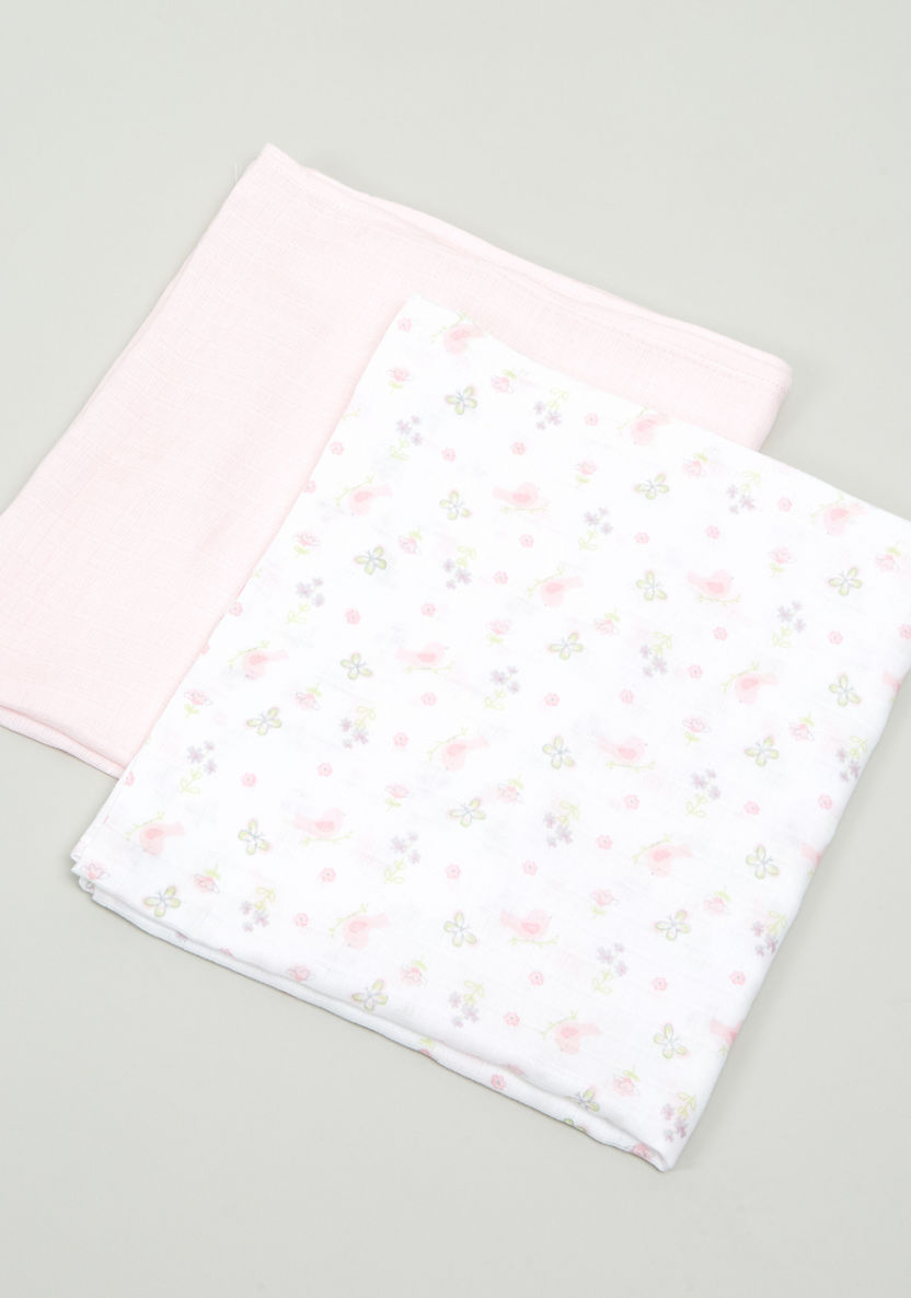 Juniors Assorted Baby Wrap - 91x101 cms-Swaddles and Sleeping Bags-image-0