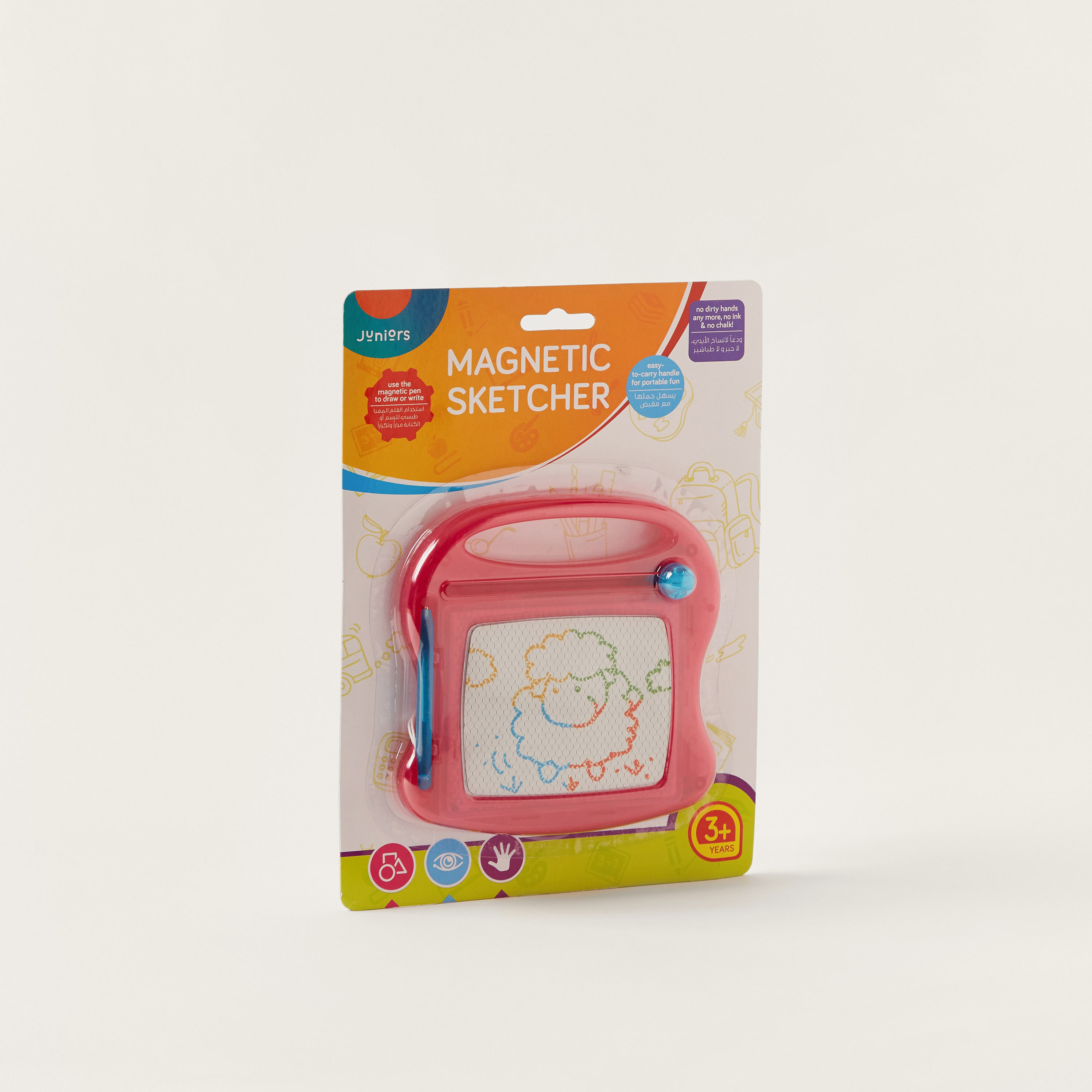 Juniors Magnetic Sketcher Drawing Board Set-toys-educational-readingandwriting-image-4