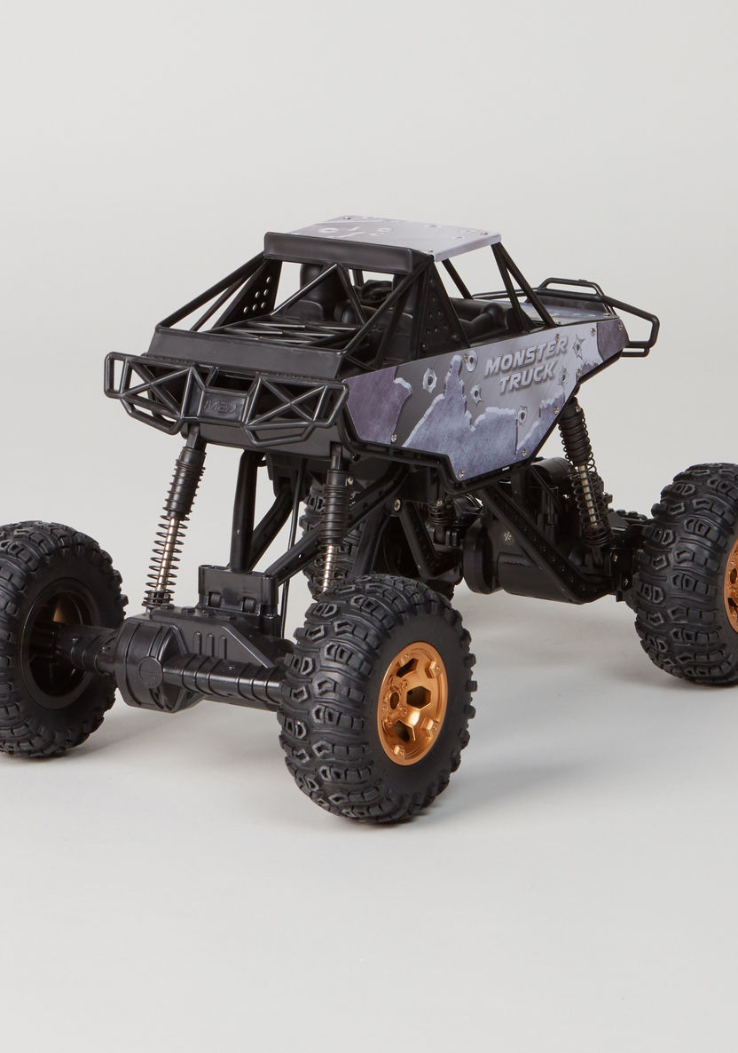 Remote Controlled 2-Piece Rock Crawler Set with Lights and Sounds-Remote Controlled Cars-image-2