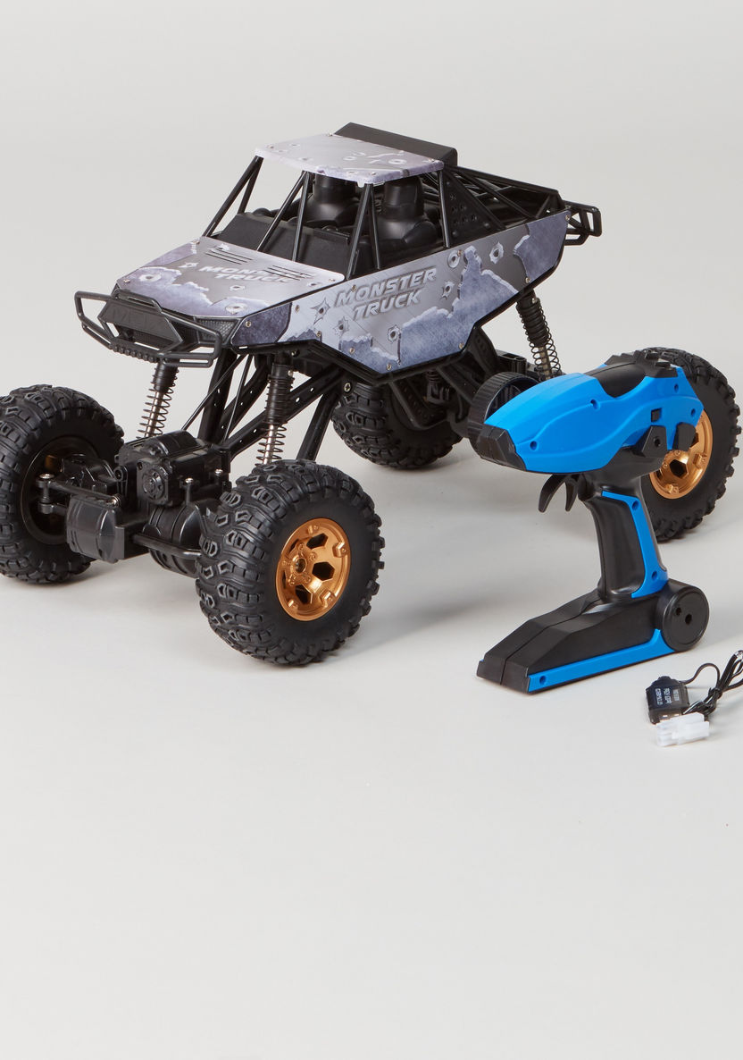 Remote Controlled 2-Piece Rock Crawler Set with Lights and Sounds-Remote Controlled Cars-image-5