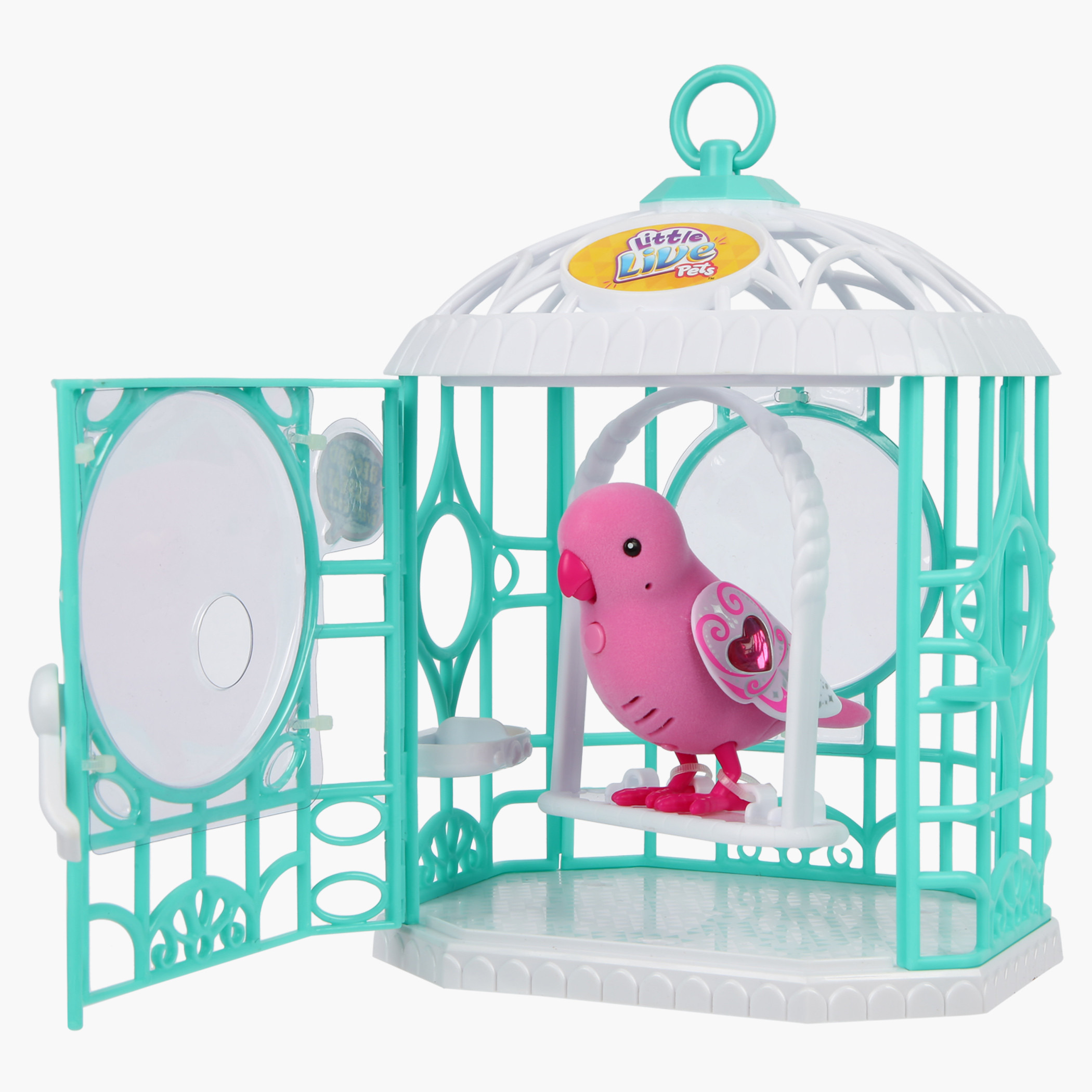 Little Live Pet Bird in Cage Playset-toys-collectibles-image-3