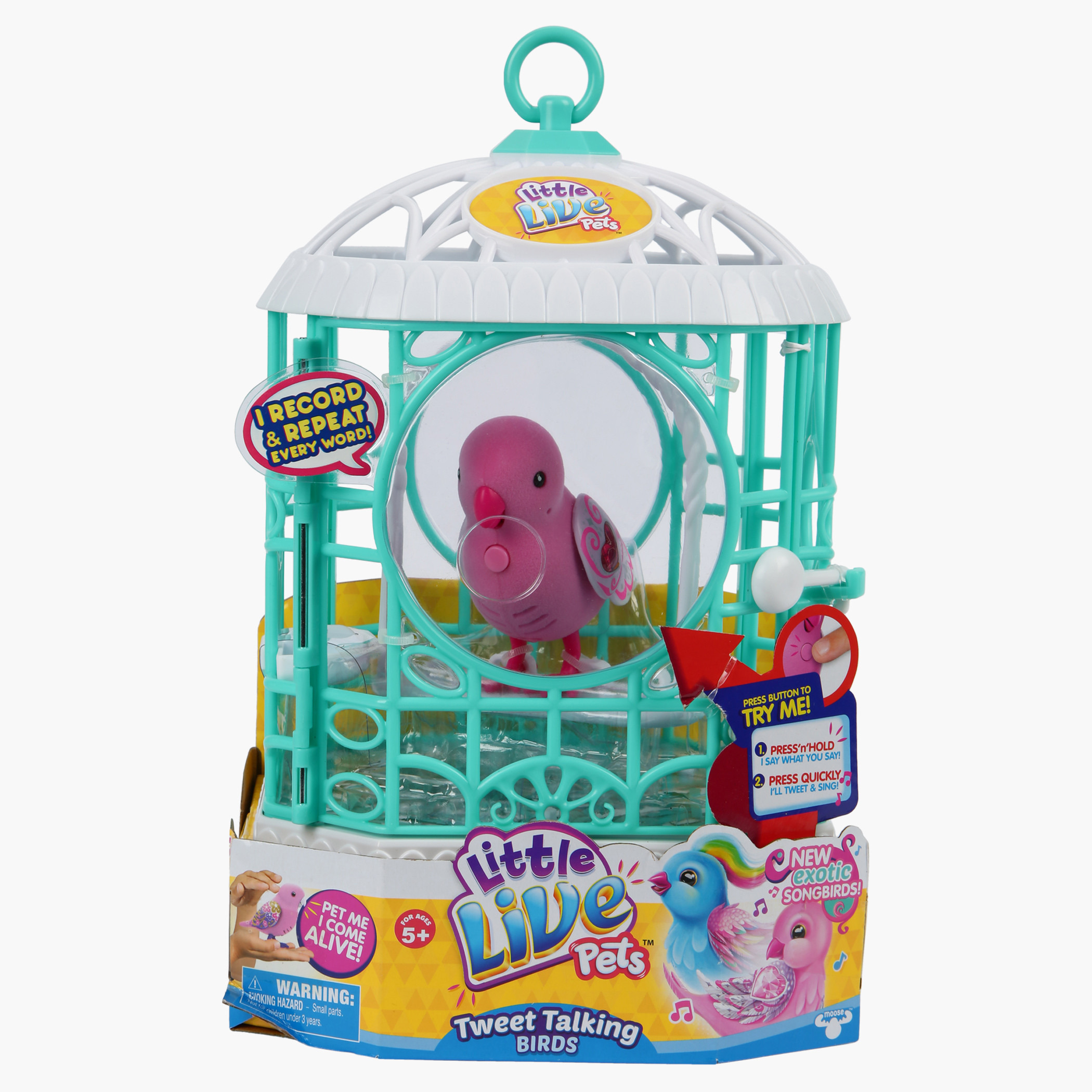 طقم لعبة عصفور داخل قفص من ليتل لايف بت-toys-collectibles-image-5