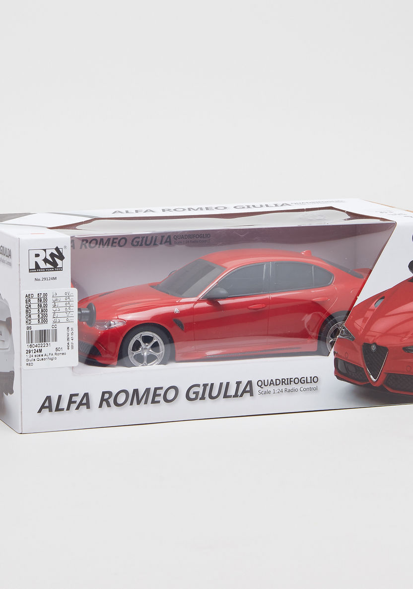 RW  Alfa Romeo Giulia Quadrifoglio Radio Controlled Toy Car-Remote Controlled Cars-image-3