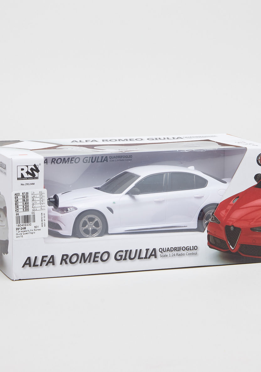 لعبة سيارة  ألفا روميو جوليا كوادريفوجليو مع جهاز تحكم عن بعد من آر دبليو-%D9%87%D8%AF%D8%A7%D9%8A%D8%A7-image-3